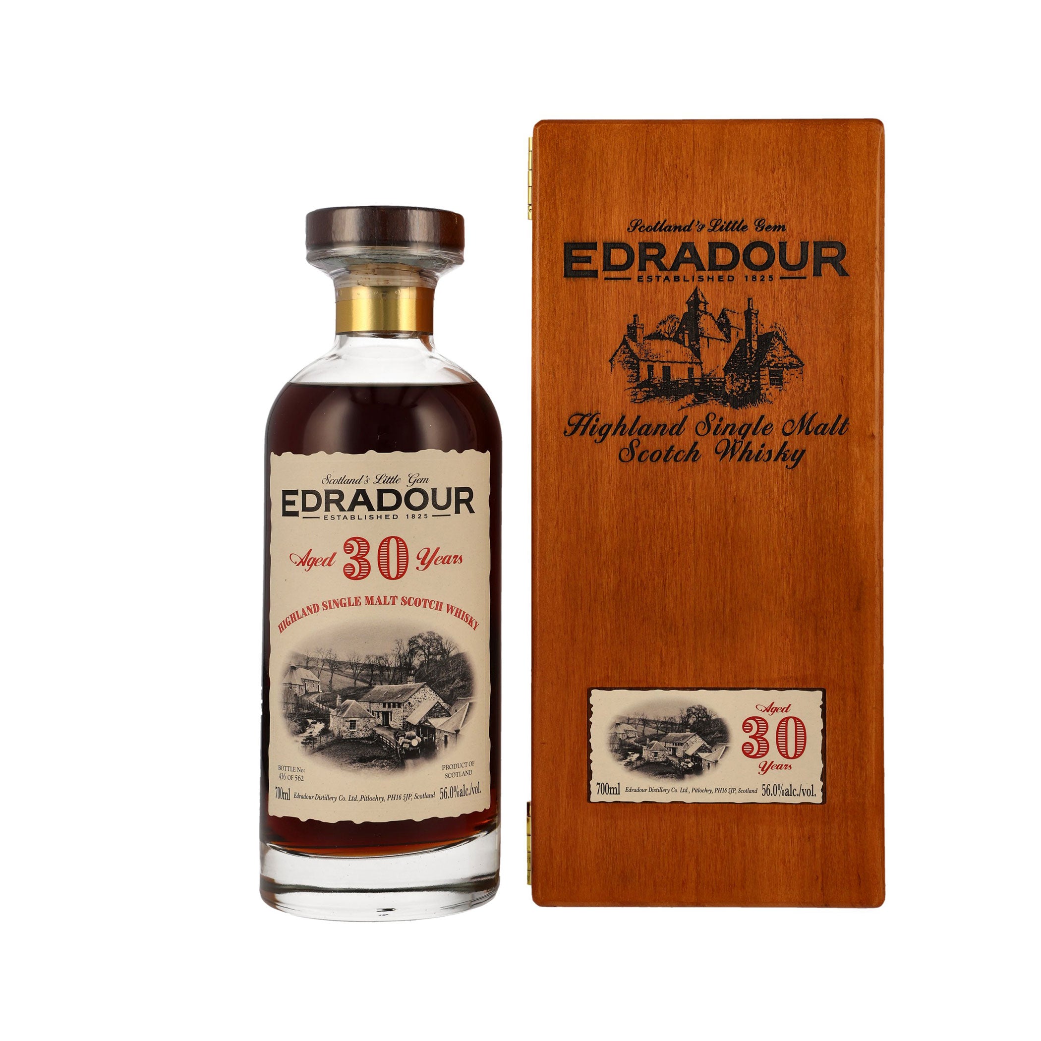 Edradour 30 Years Old - Highland Single Malt Scotch Whisky