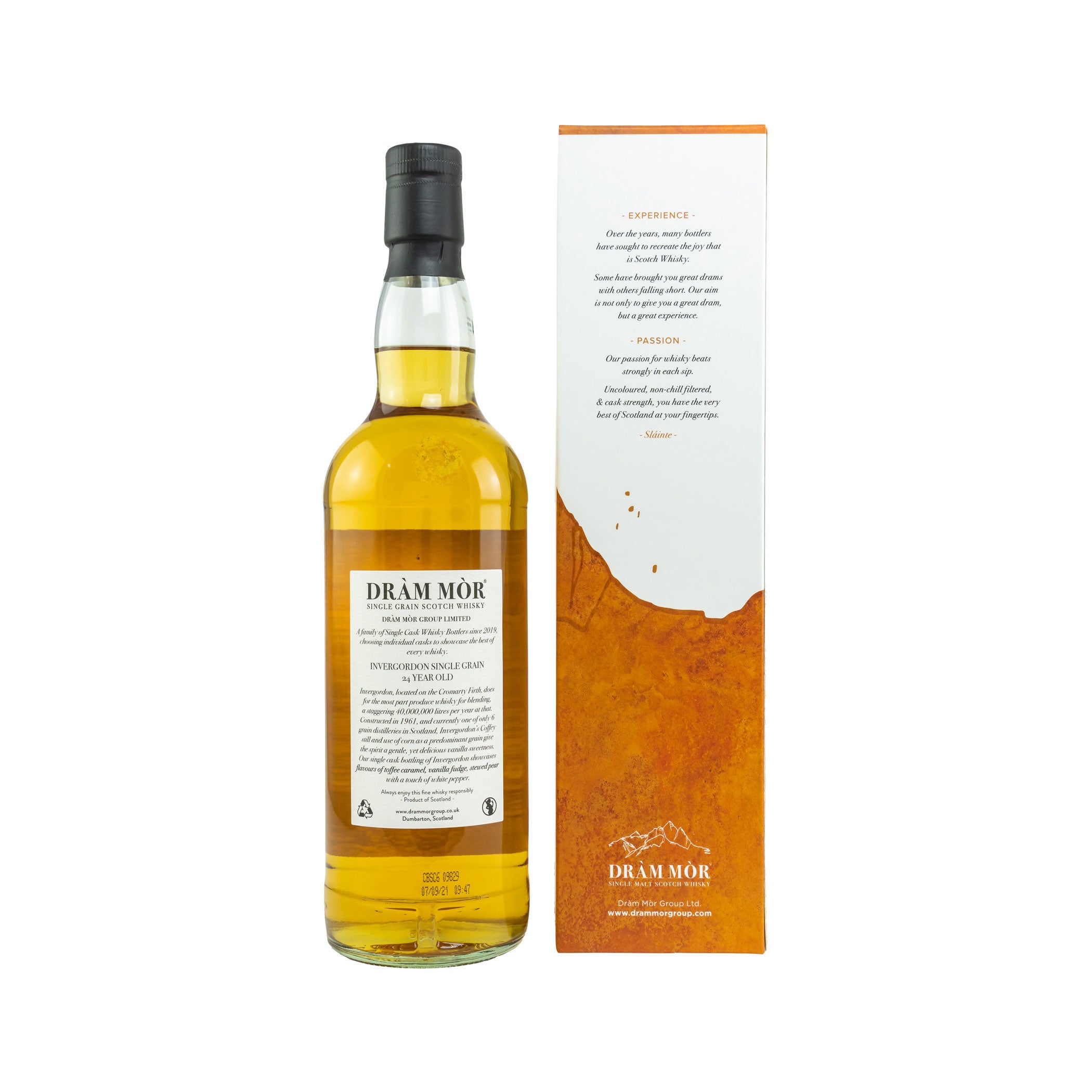 Invergordon 1997/2021 - 24 Years Old - #300250 - Single Cask - Dram Mor - Single Malt Whisky