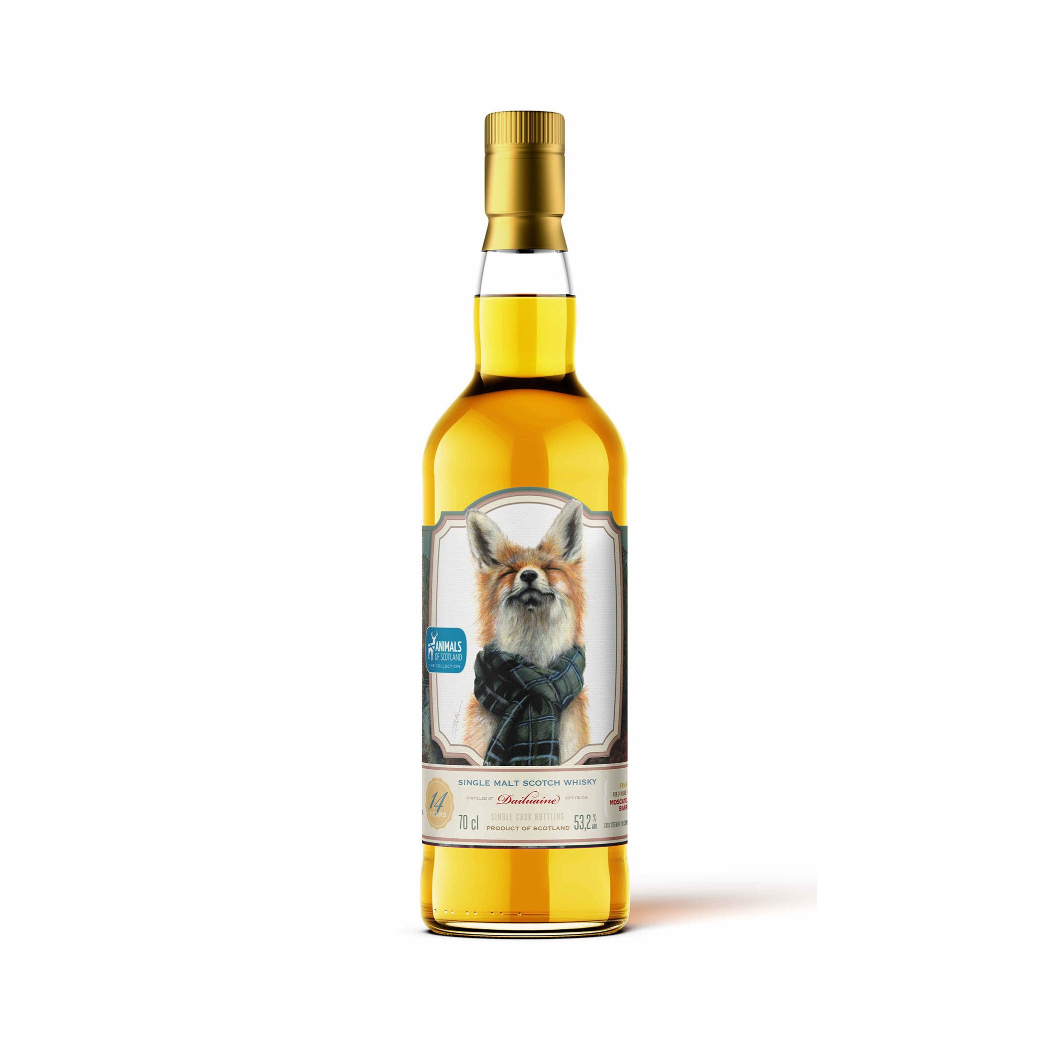 Dailuaine 14yo - Finished in 1st Fill Moscatel Cask - The Caskhound - Single Malt Scotch Whisky