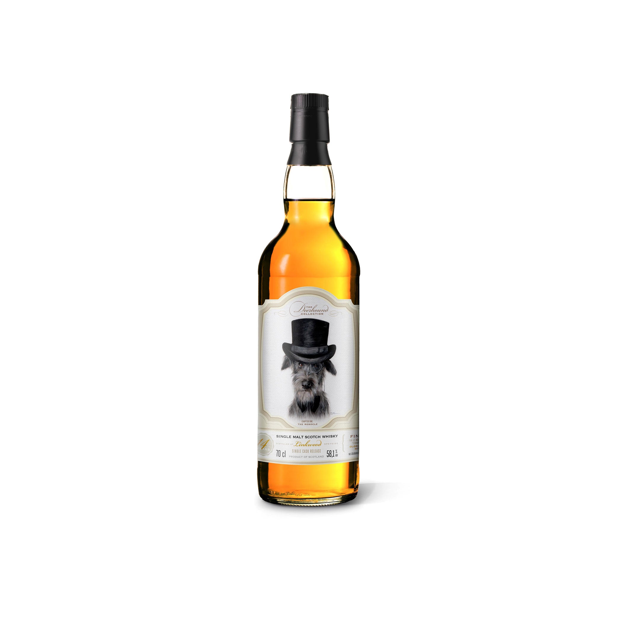 Linkwood 14 Years - 1st Fill Oloroso Finish - 0.7l - 58.1%Vol - Deerhound Collection by Lana Mathieson - The Caskhound