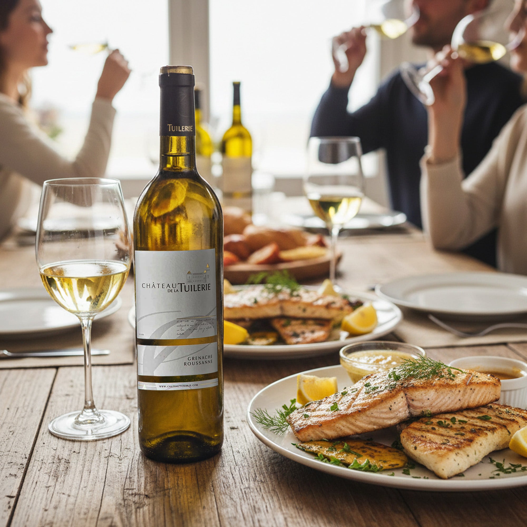 2017 Chateau de la Tuilerie Costieres de Nimes Grenache Blanc - Viognier - France