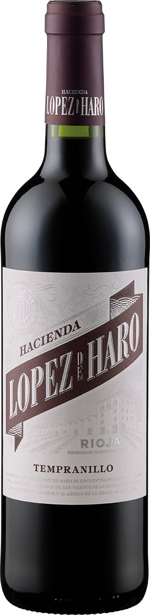 2022 Hacienda López de Haro Tempranillo DOCa Hacienda López de Haro Rioja/Spain 0.75 L