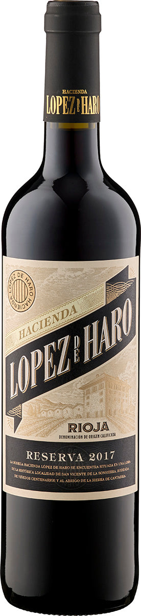 2017 Reserva DOCa Hacienda López de Haro Rioja/Spanien 0,75l