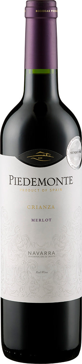 2019 Piedemonte Crianza Merlot DO Piedemonte Navarra/Spanien 0,75 l