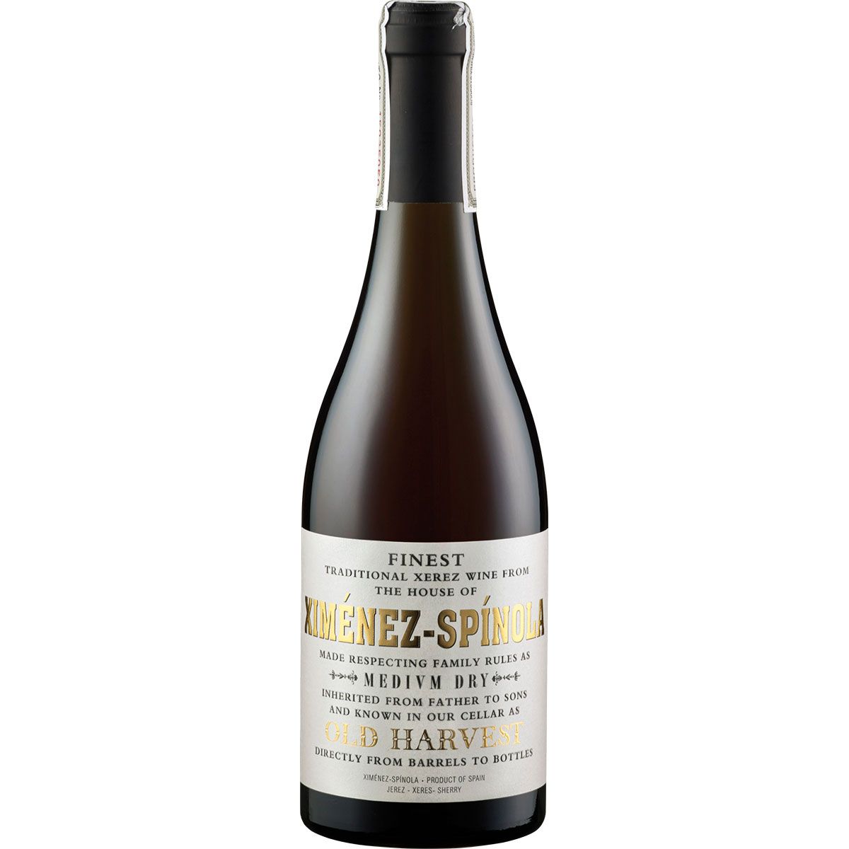 Old Harvest Pedro Ximenez D.O. Ximénez-Spinola Jerez-Xérèz-Sherry/Spanien 0,5l