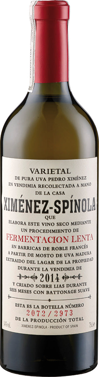 2022 Fermentacion Lenta Ximénez-Spinola Jerez-Xérèz-Sherry/Spanien 0,75 l