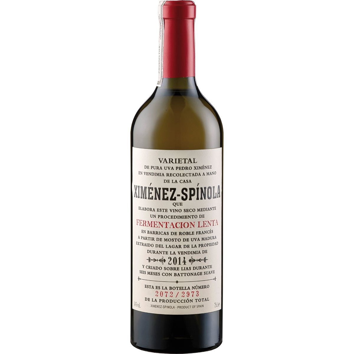 2022 Fermentacion Lenta Ximénez-Spinola Jerez-Xérèz-Sherry/Spanien 0,75 l