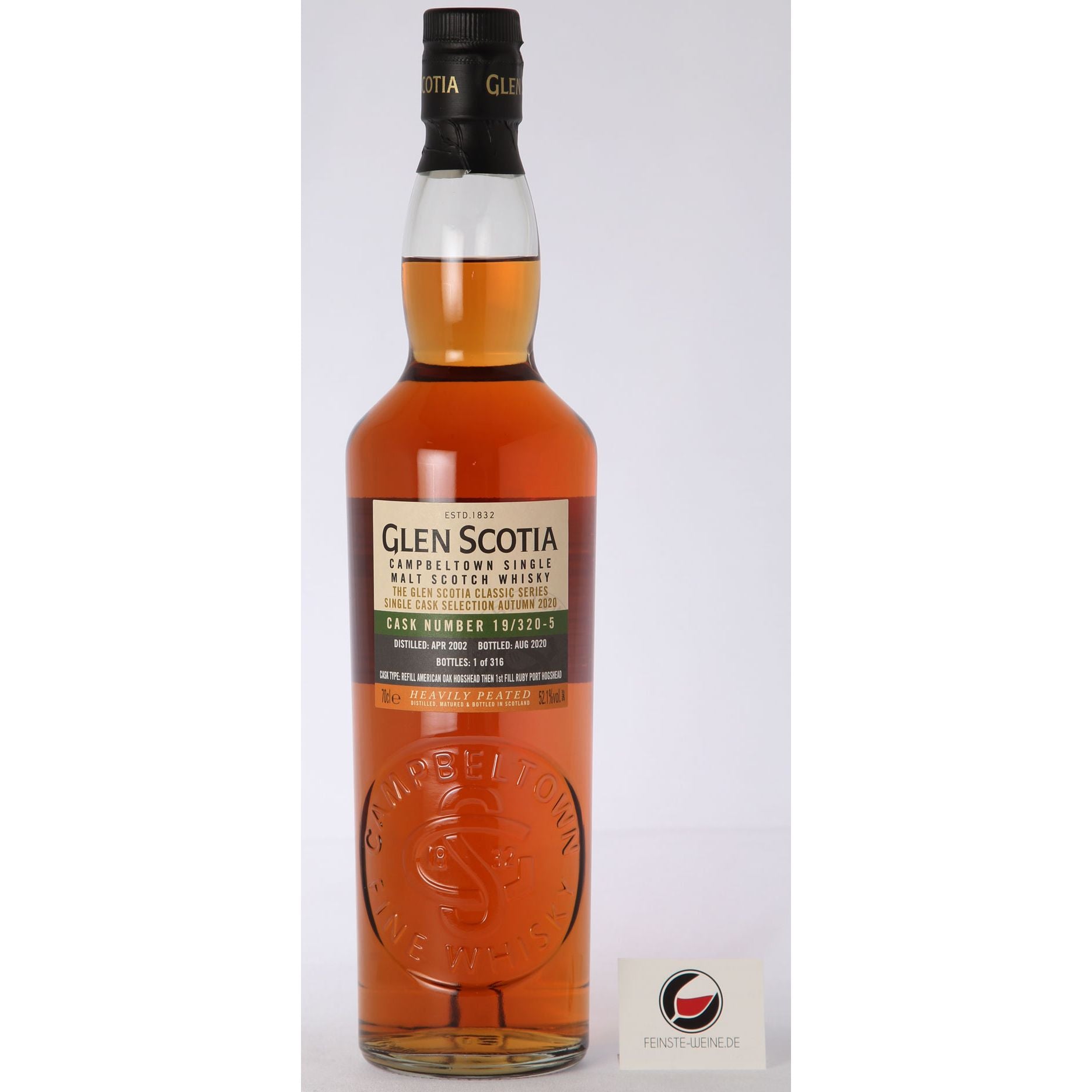 Glen Scotia Vintage 2002 52,1% HEAVILY PEATED - Neuware Umkarton beschädigt
