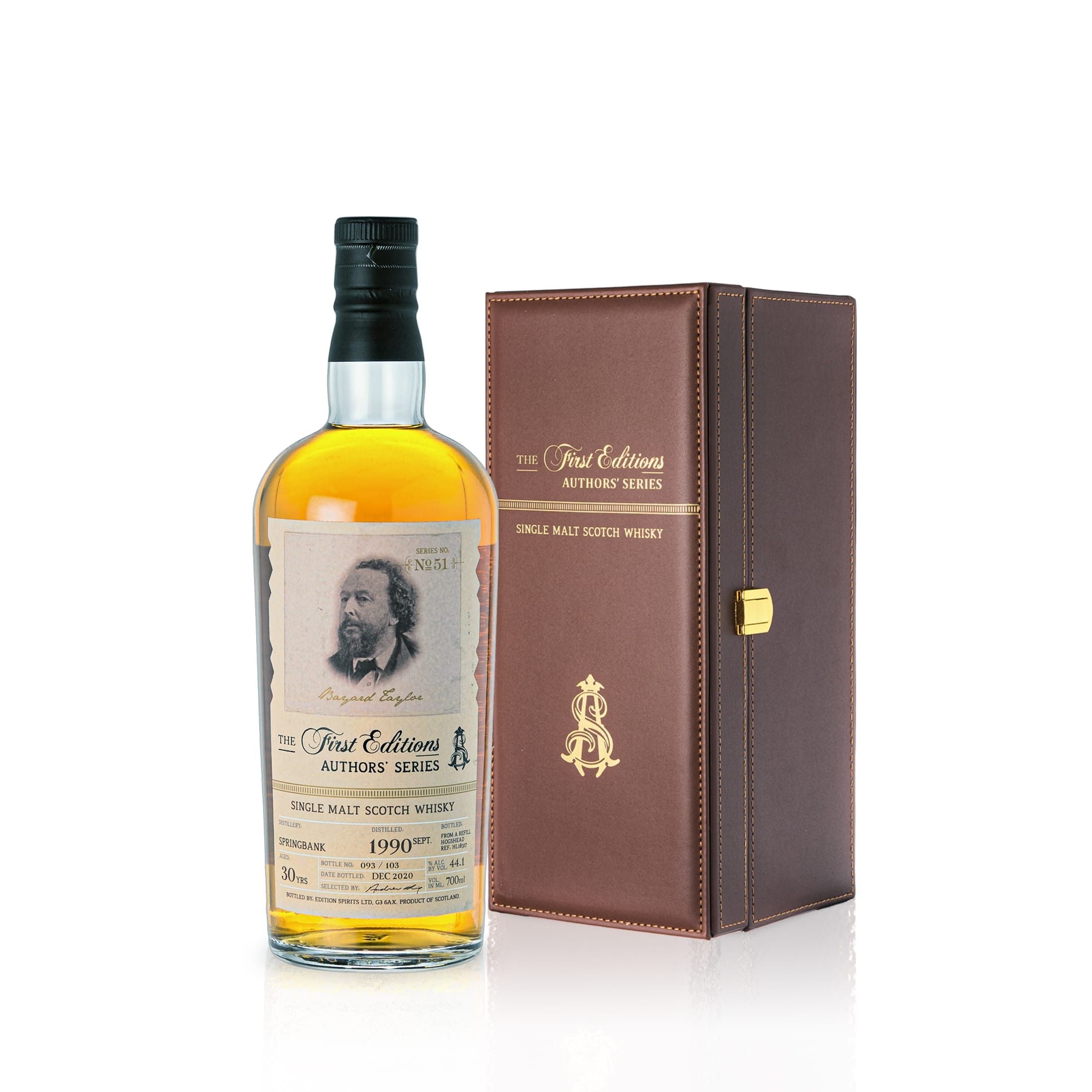 Springbank 30 Jahre 1990/2020 - The First Editions Authors' Series - Hunter Laing