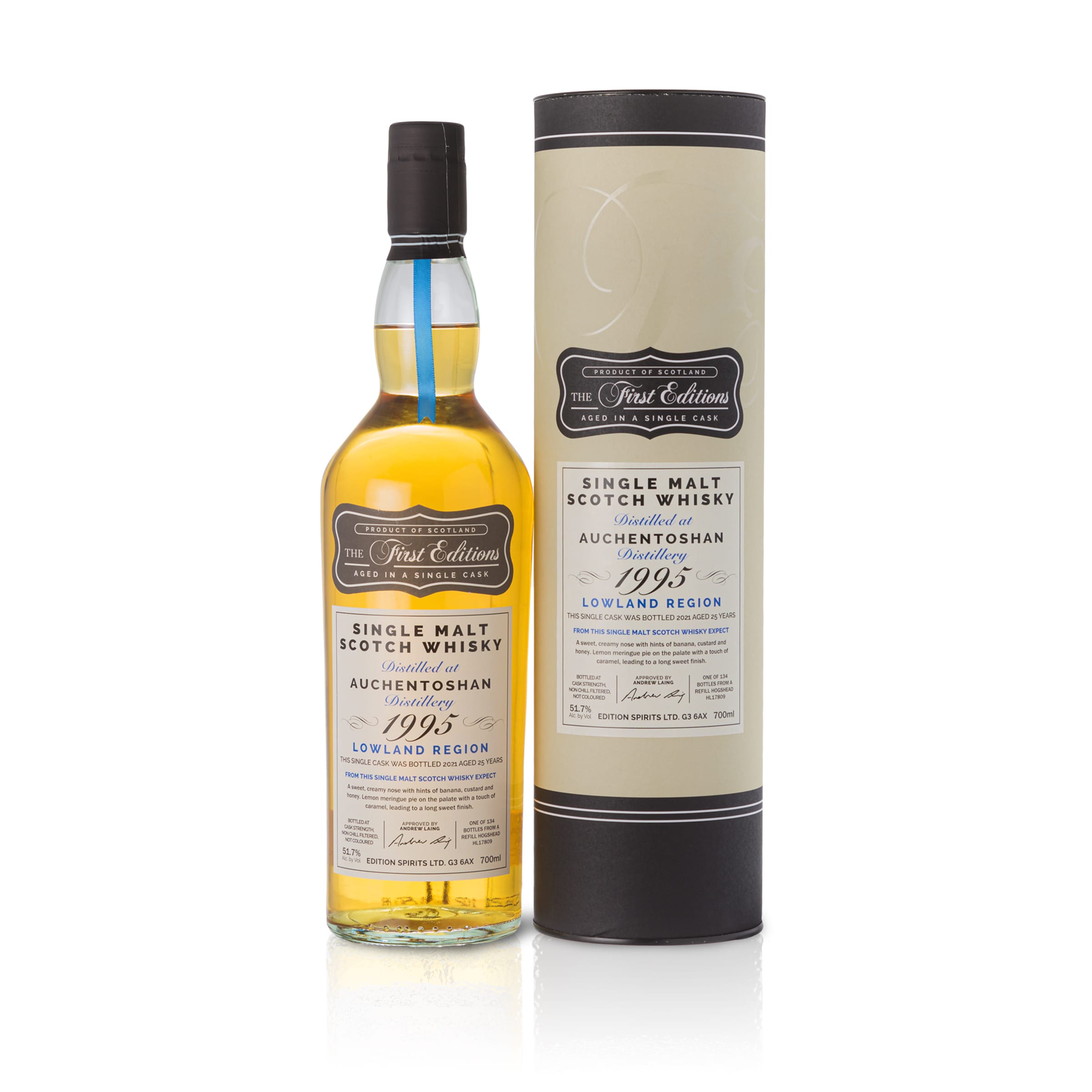 Auchentoshan 25 Jahre 1995/2021 - The First Editions - Single Malt Whisky