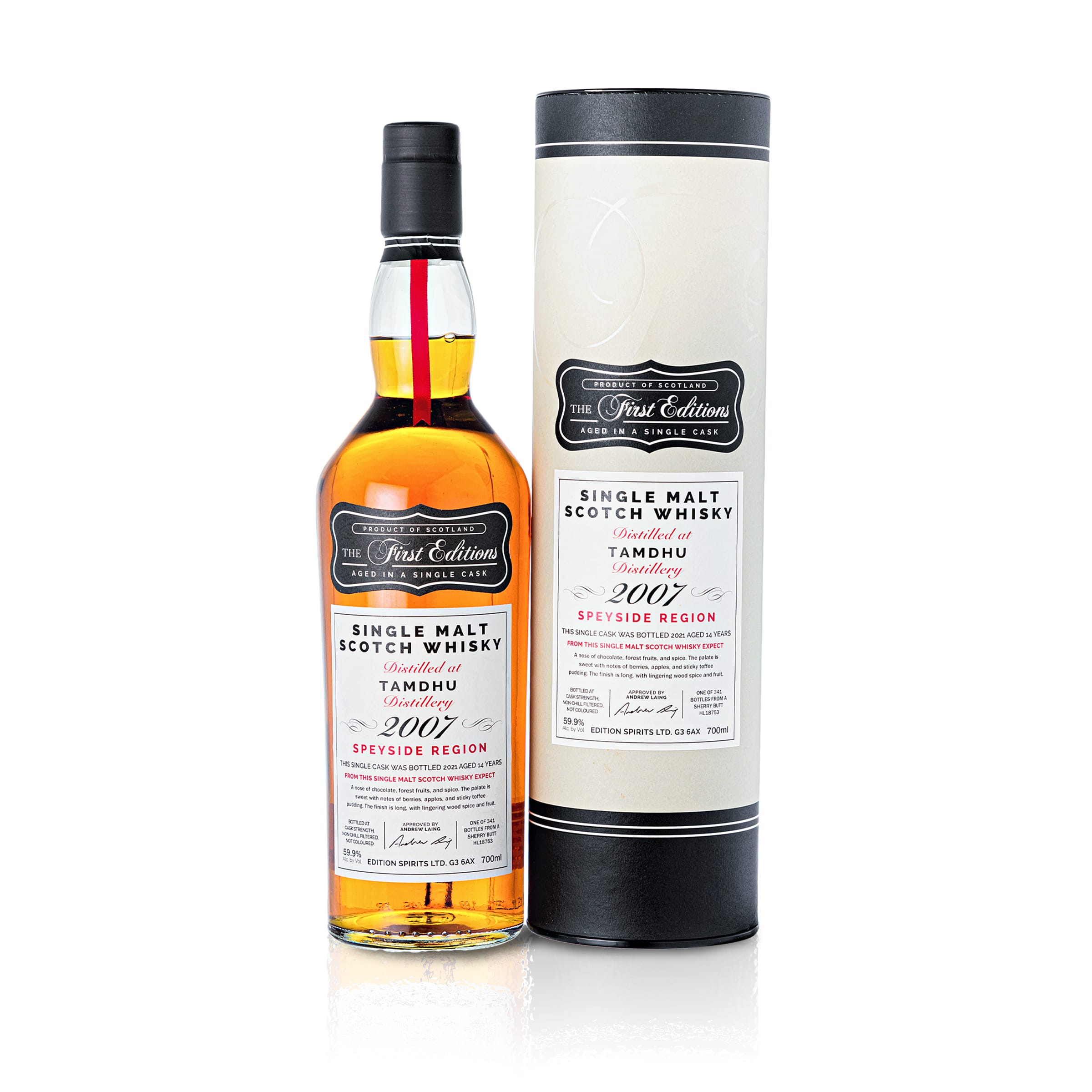 Tamdhu, First Editions, 2006, 14 Years Old, Sherry Butt