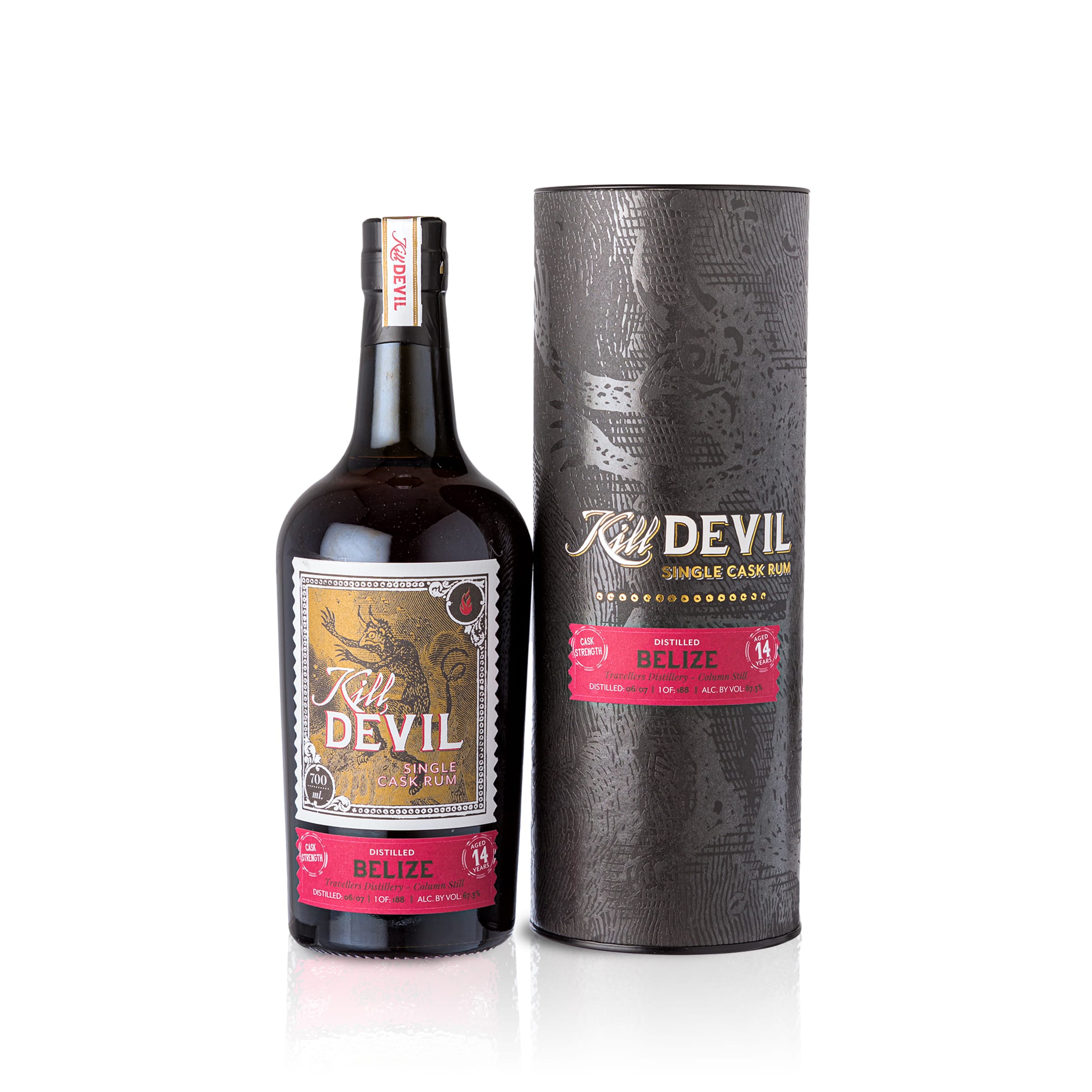 Kill Devil - Single Cask Rum Belize 14 Years - Hunter Laing