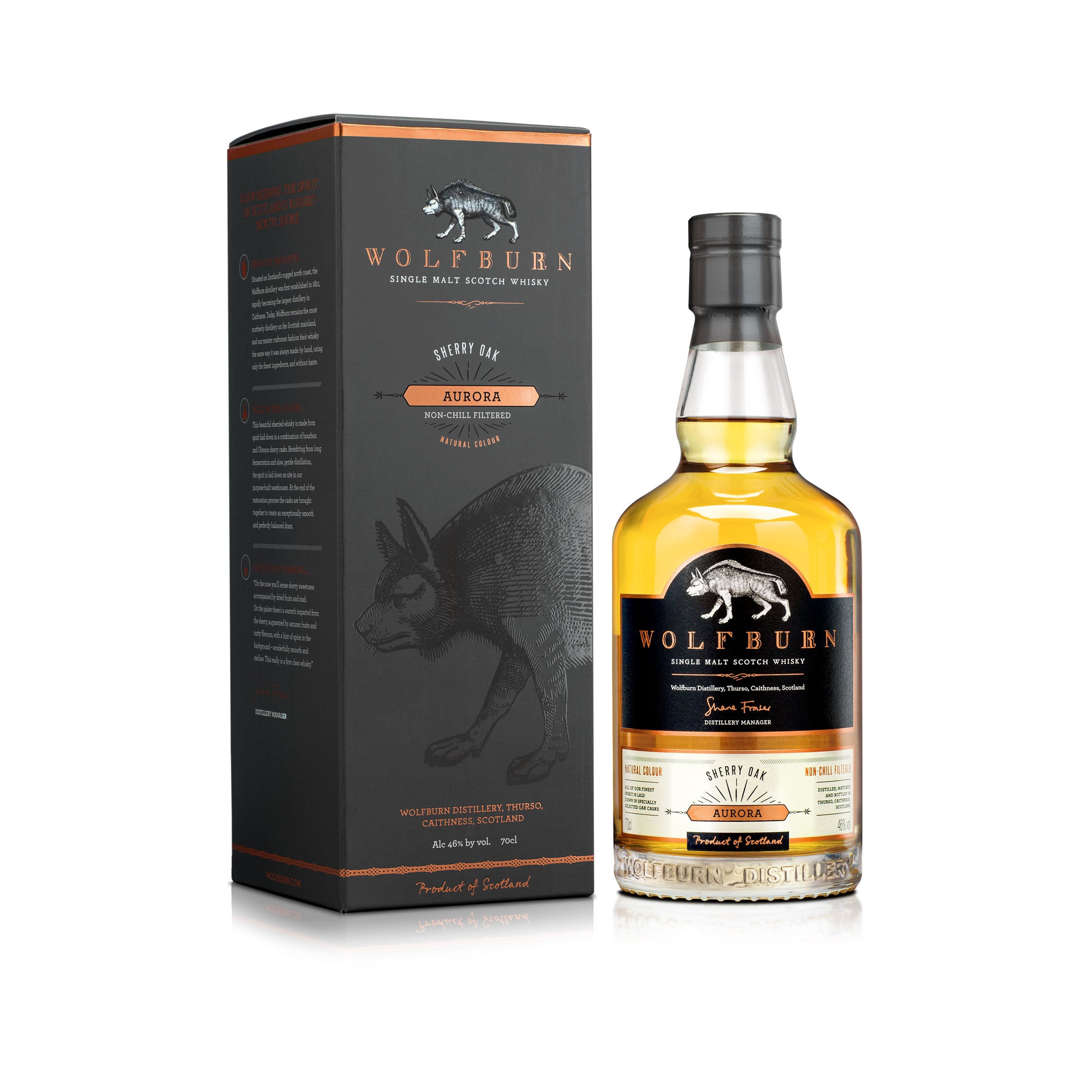 Wolfburn - Aurora, 46% - Wolfburn