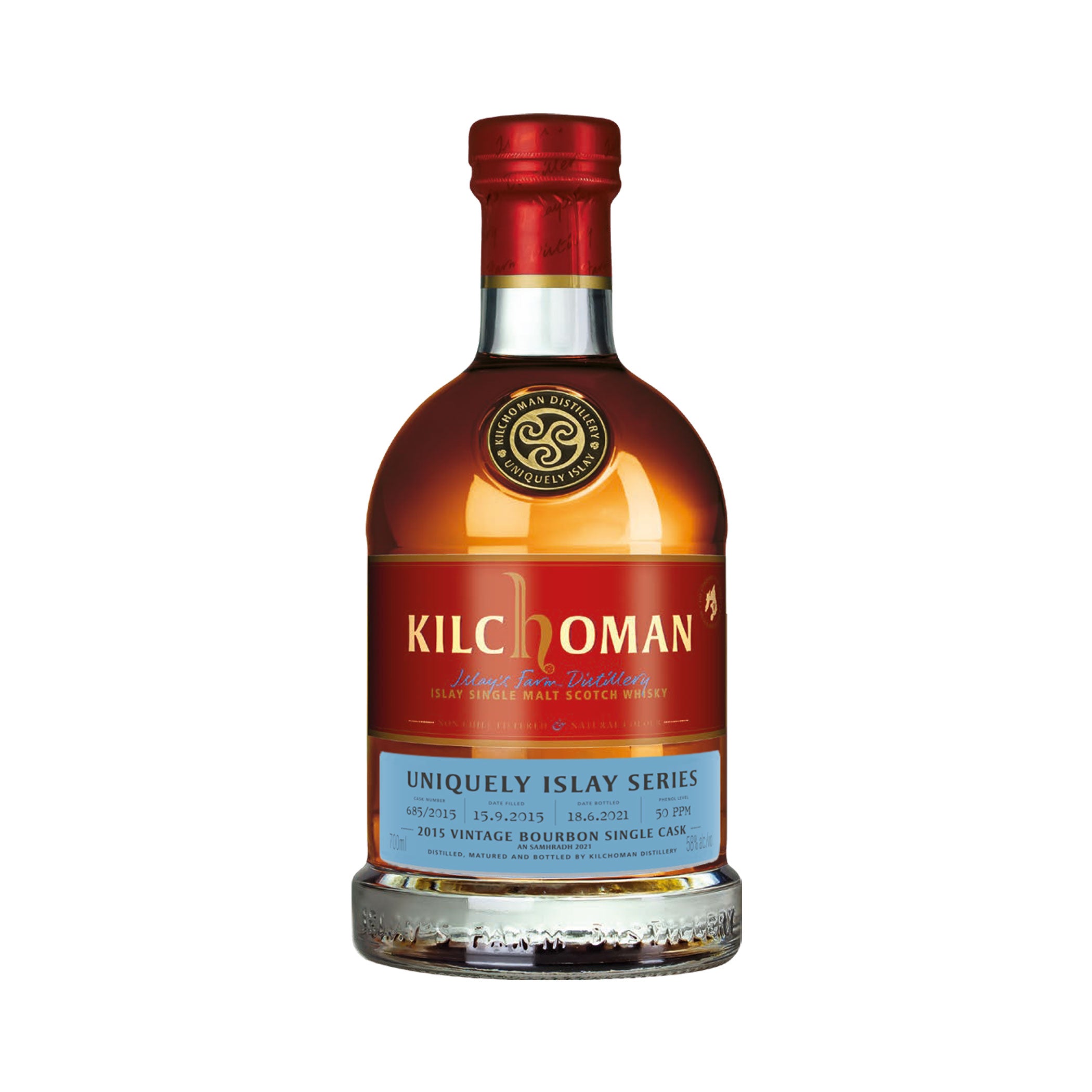 Kilchoman Uniquely Islay An Samhradh 2015 Bourbon Cask