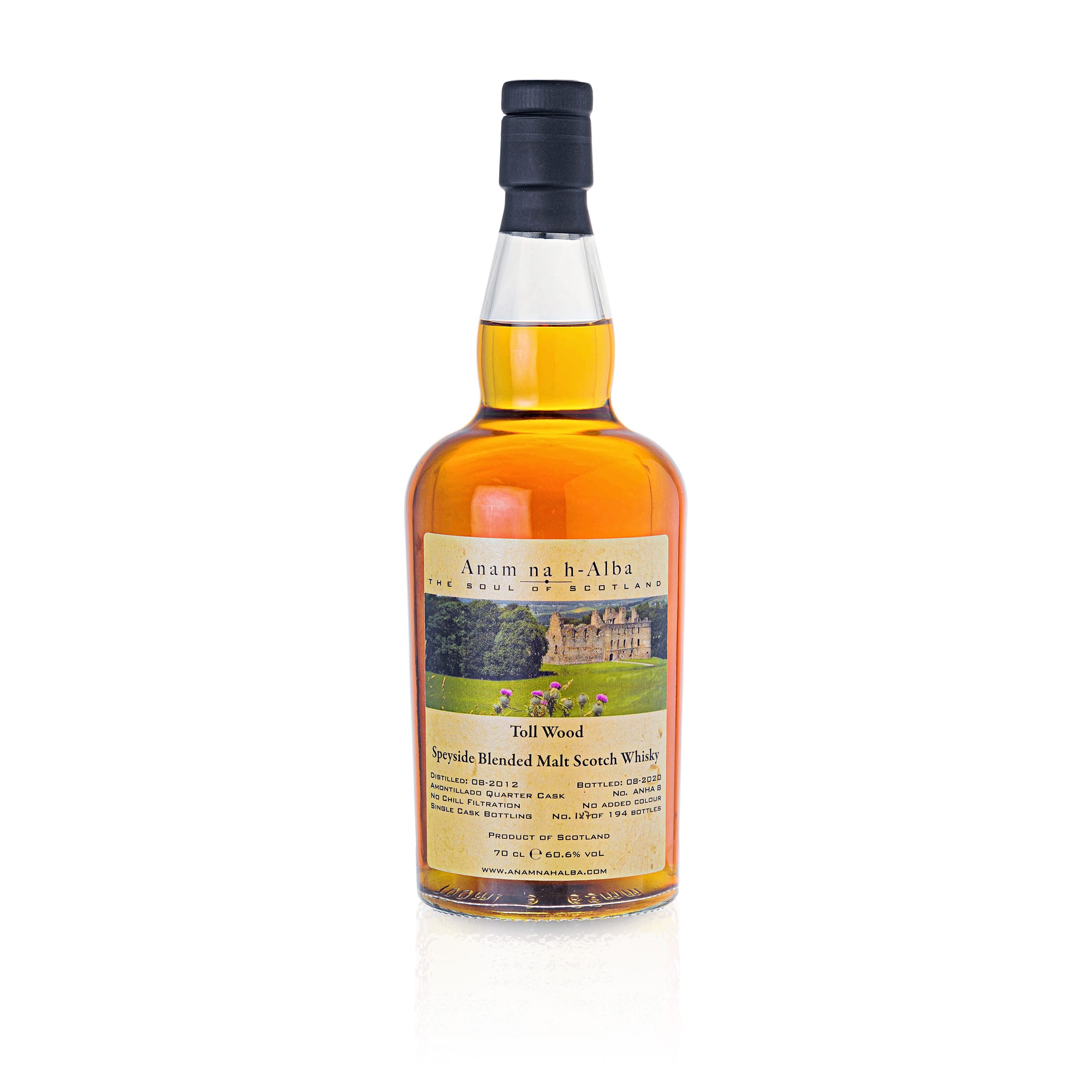 Great Wood 2012 - 8 Years Old - Amontillado Quarter Cask - Anam na h-Alba