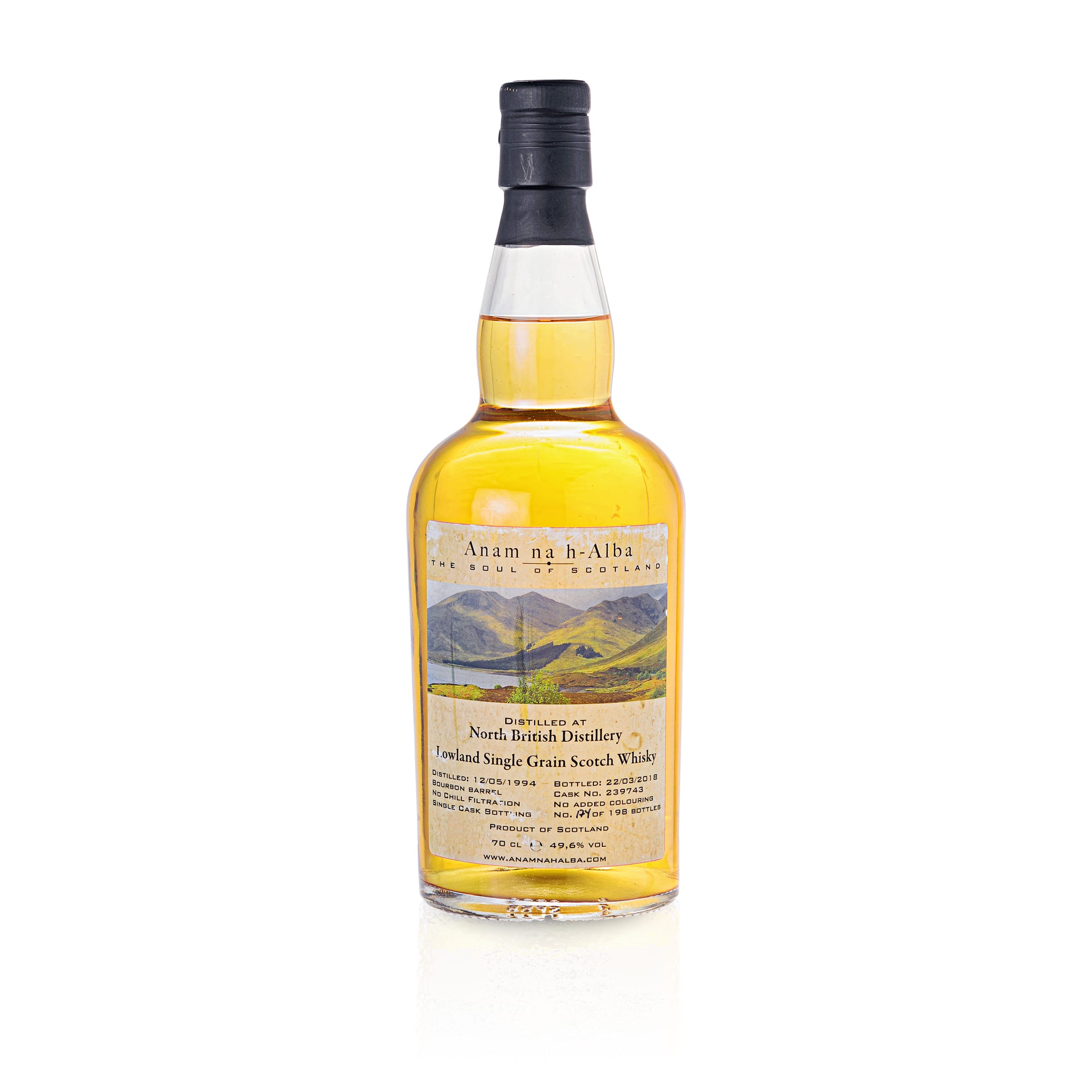 North British 1994 - 23 Jahre - Single Grain Whisky - Anam na h-Alba