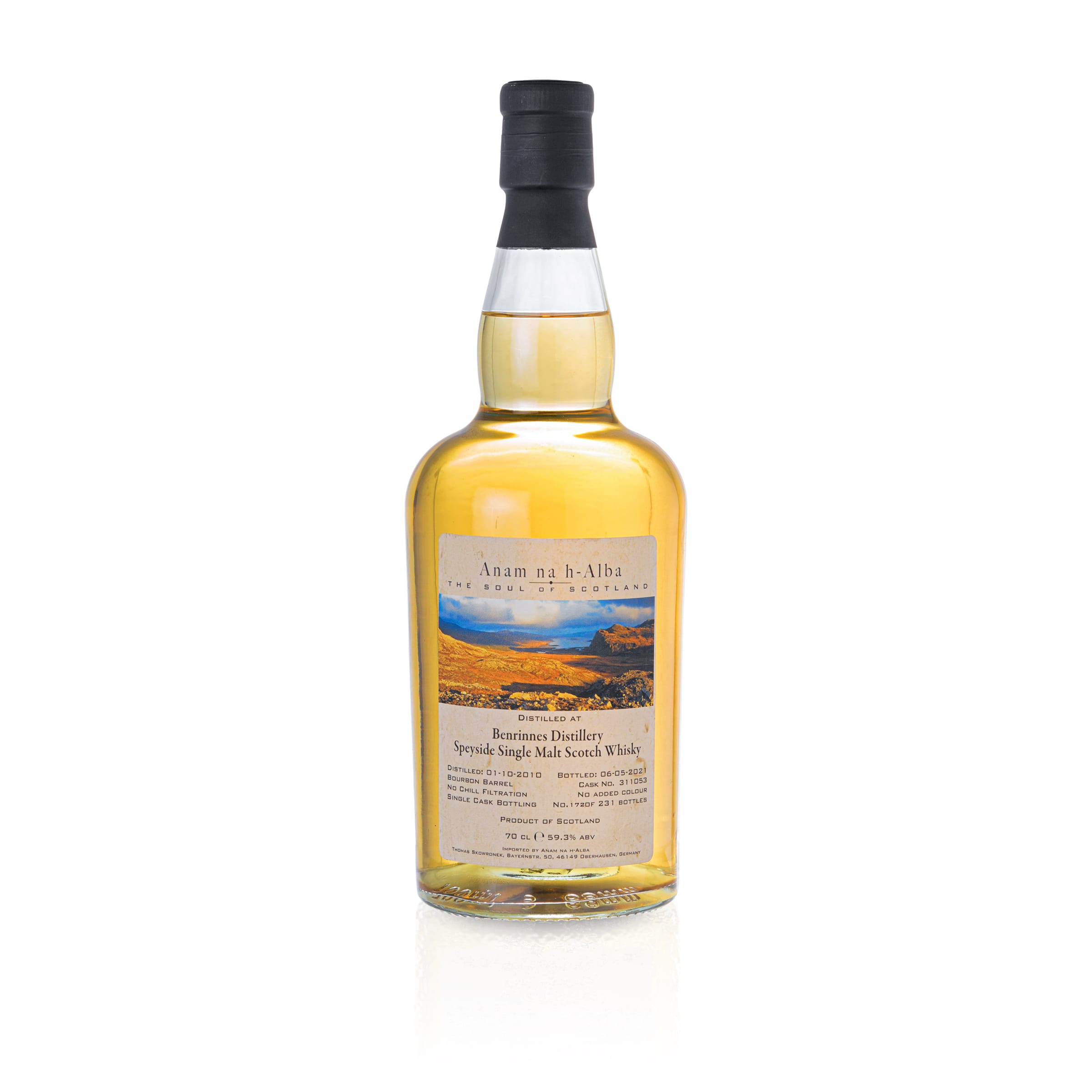 Benrinnes 2010 - 10 Years Old - Bourbon Cask - Anam na h-Alba