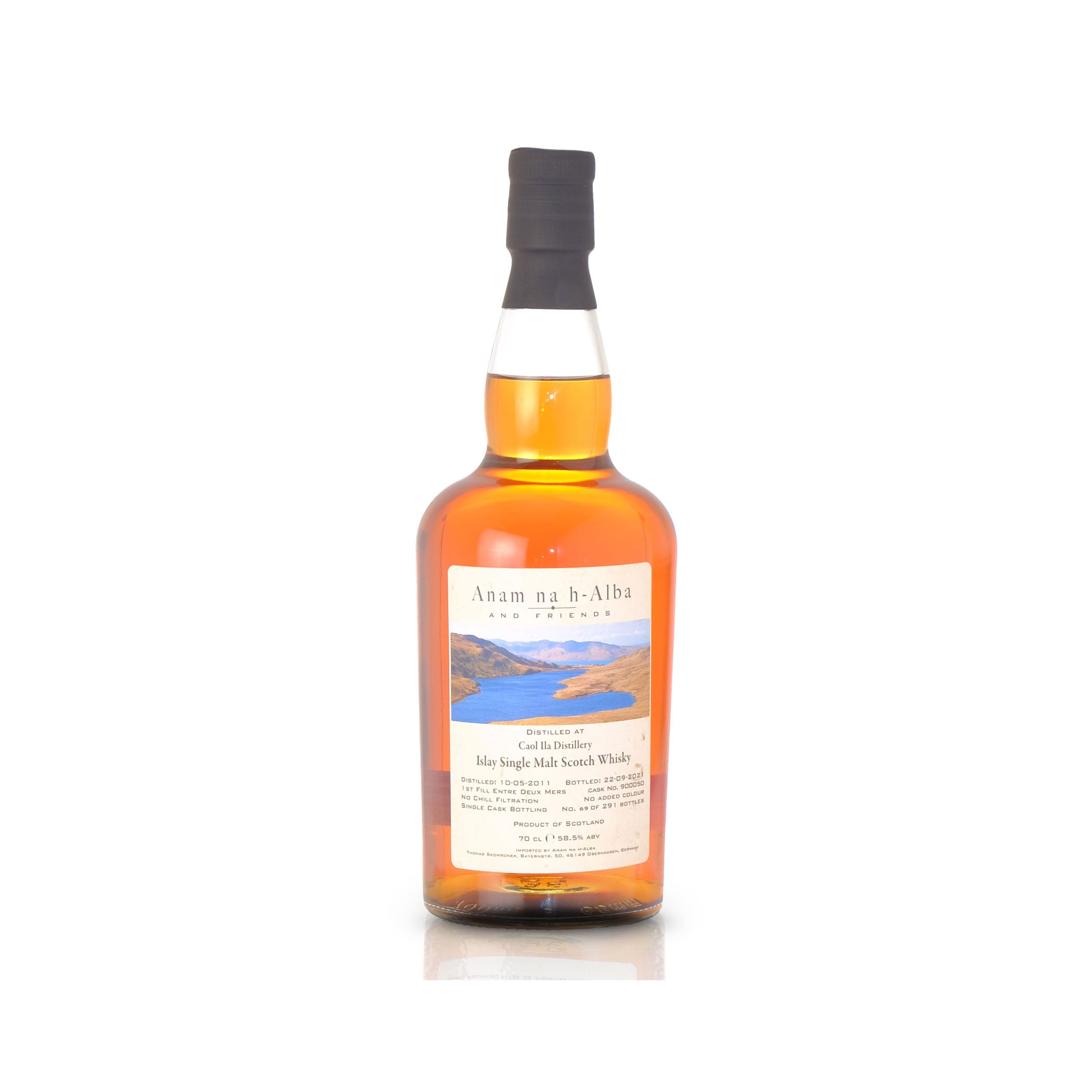 Caol Ila 2011 - 10 Jahre - Entre Deux Mers - Anam na h-Alba, Cask 900050, Islay Single Malt Whisky