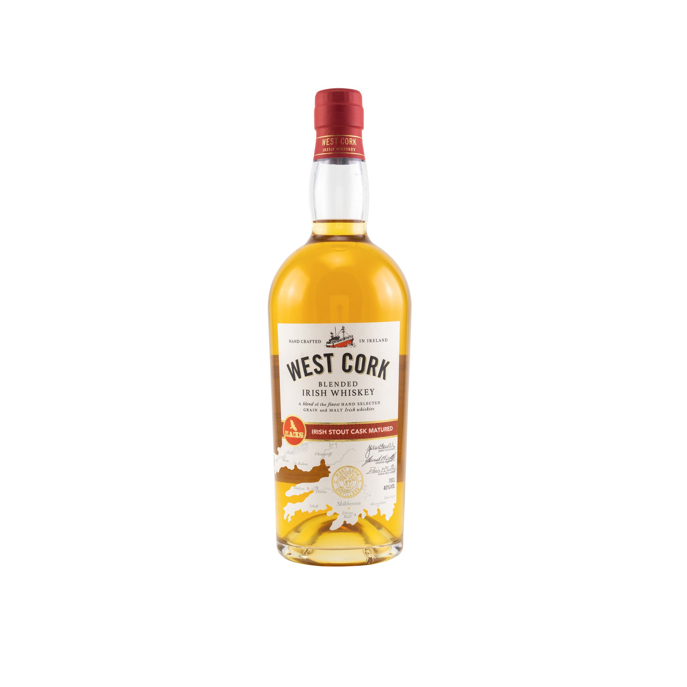 West Cork Blended Irish Whiskey Stout Cask Finish - Irland