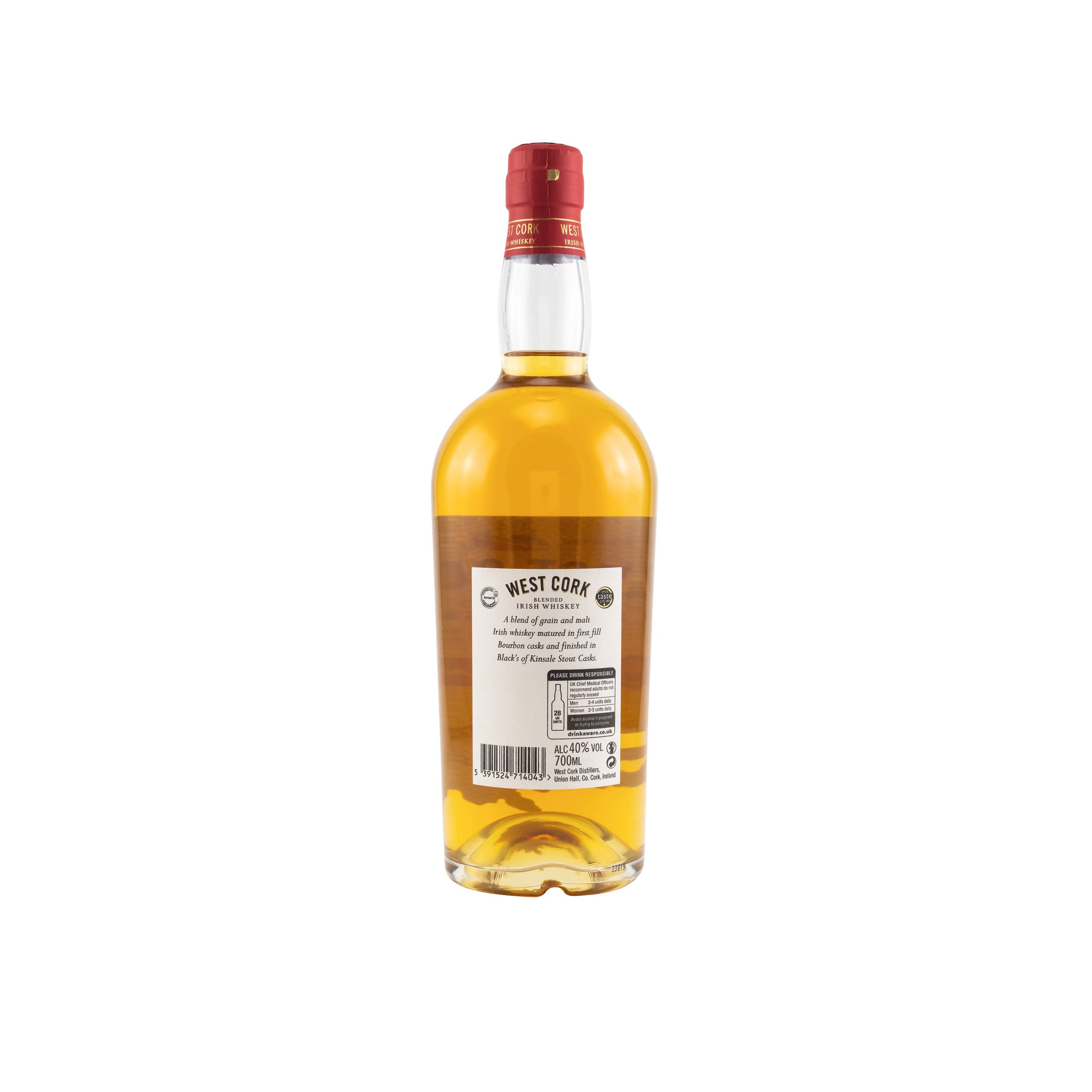 West Cork Blended Irish Whiskey Stout Cask Finish - Irland
