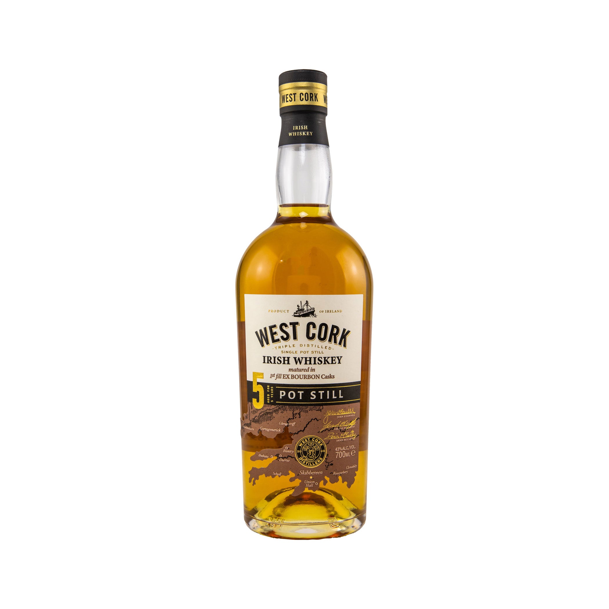West Cork 5 Year Old Pot Still Whiskey