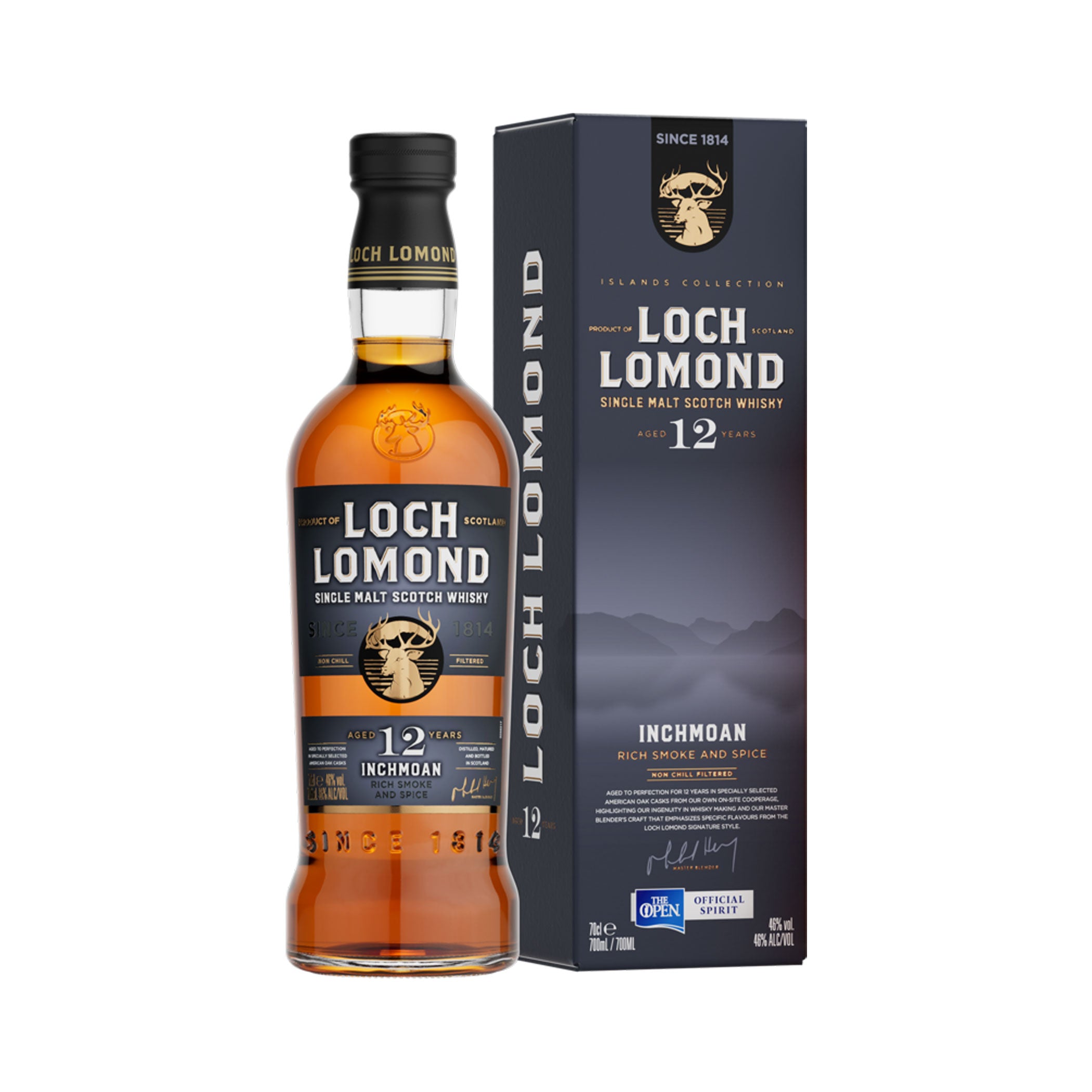 4 whiskies as basic equipment, selected by our buyer