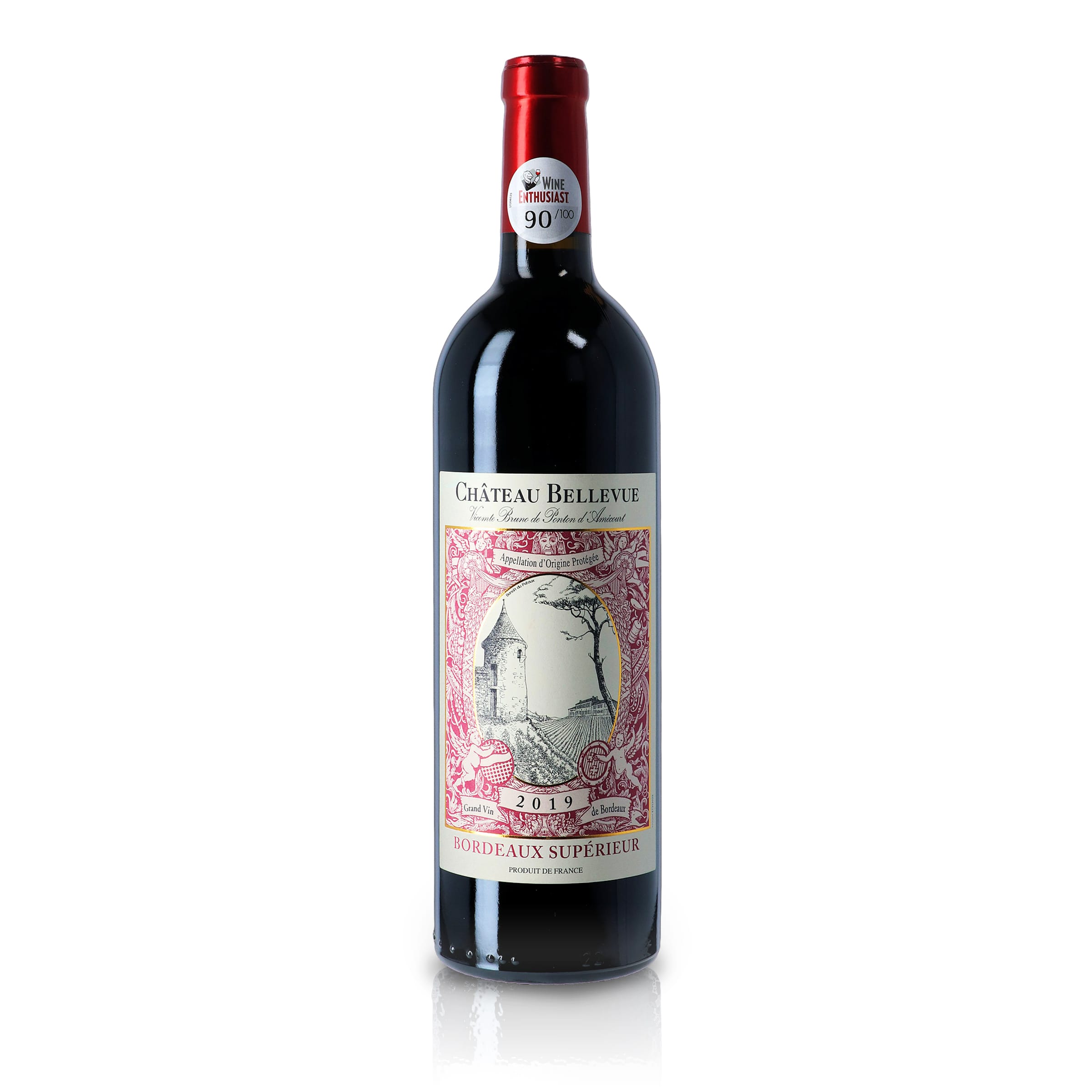 Feinste Weine - 88-92 Pts-Bordeaux Weinselektion - 6 ausgezeichnete Rotweine - 88 Punkte und mehr