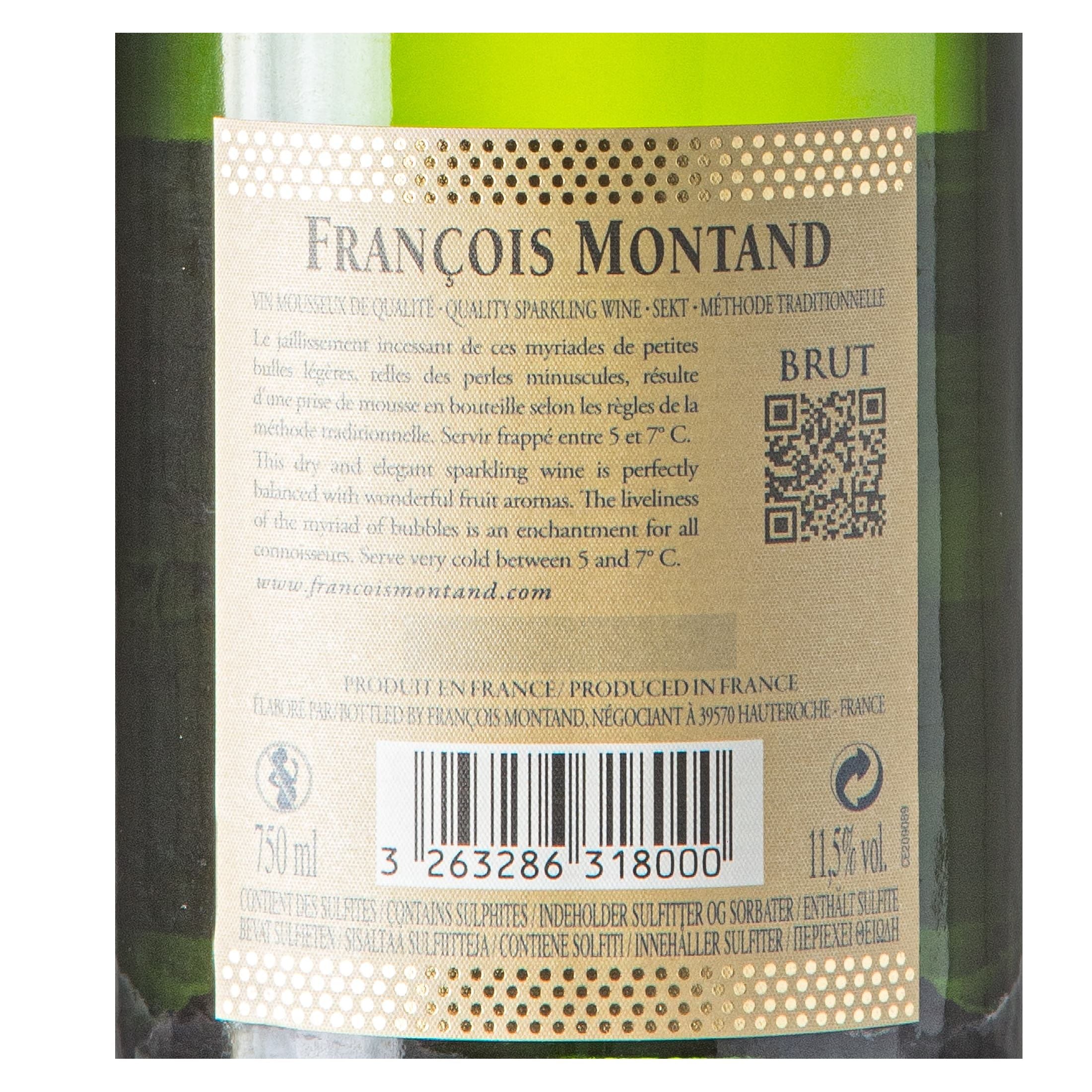 Blanc BRUT – François Montand - Méthode Traditionelle