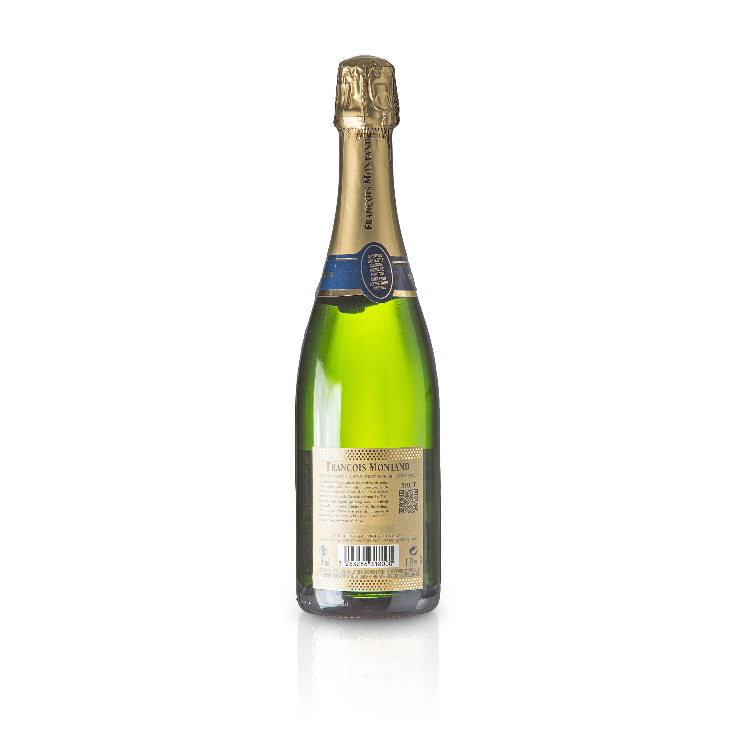 Blanc BRUT – François Montand - Traditional Method