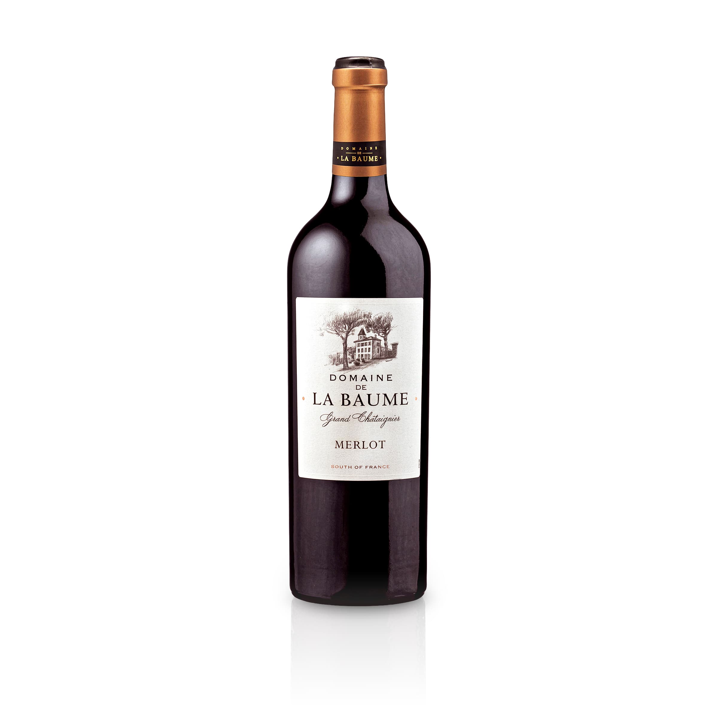 2018 - Domaine de la Baume - Grand Chataignier - Merlot - Rotwein IGP Vin de Pays d'Oc