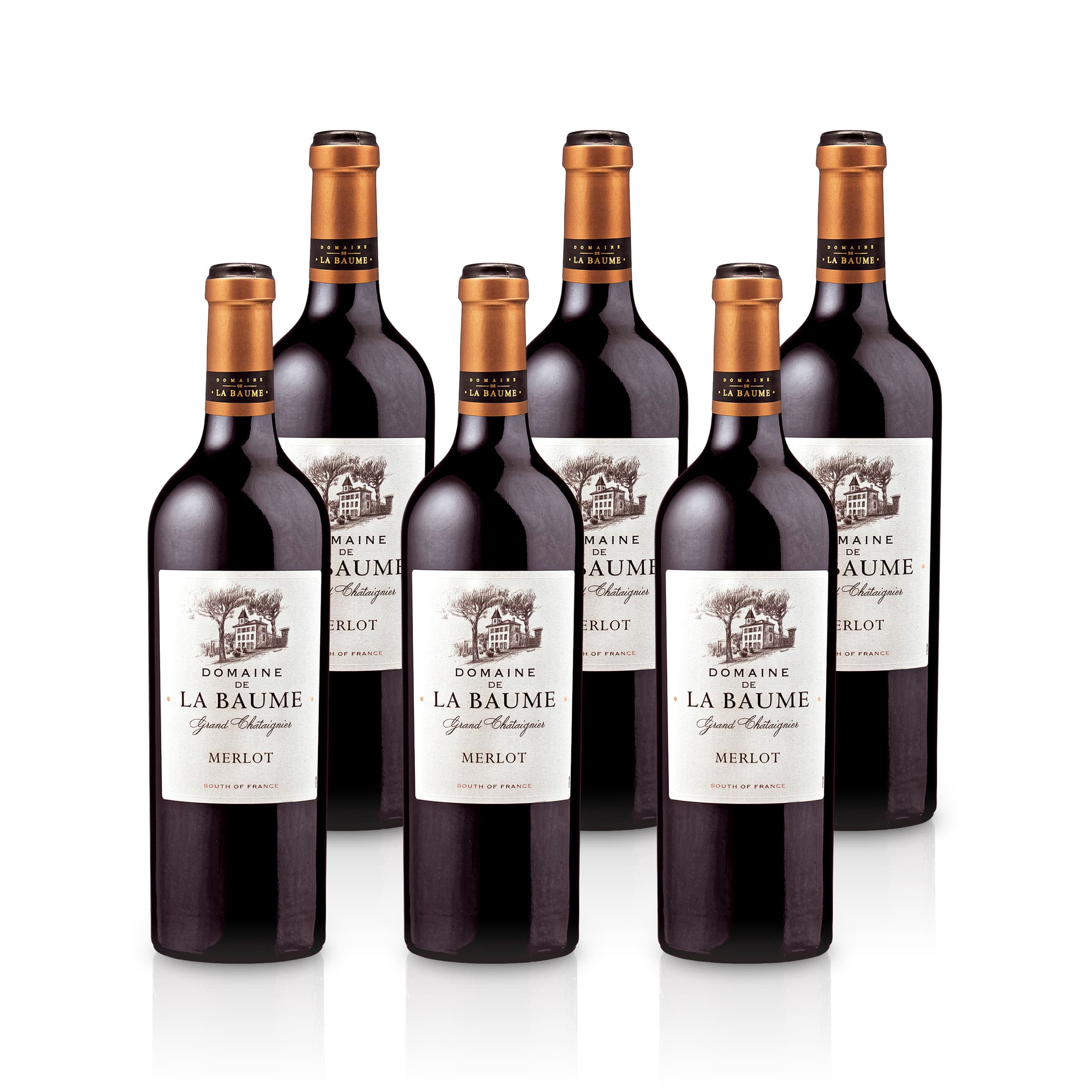 2018 - Domaine de la Baume - Grand Chataignier - Merlot - Rotwein IGP Vin de Pays d'Oc