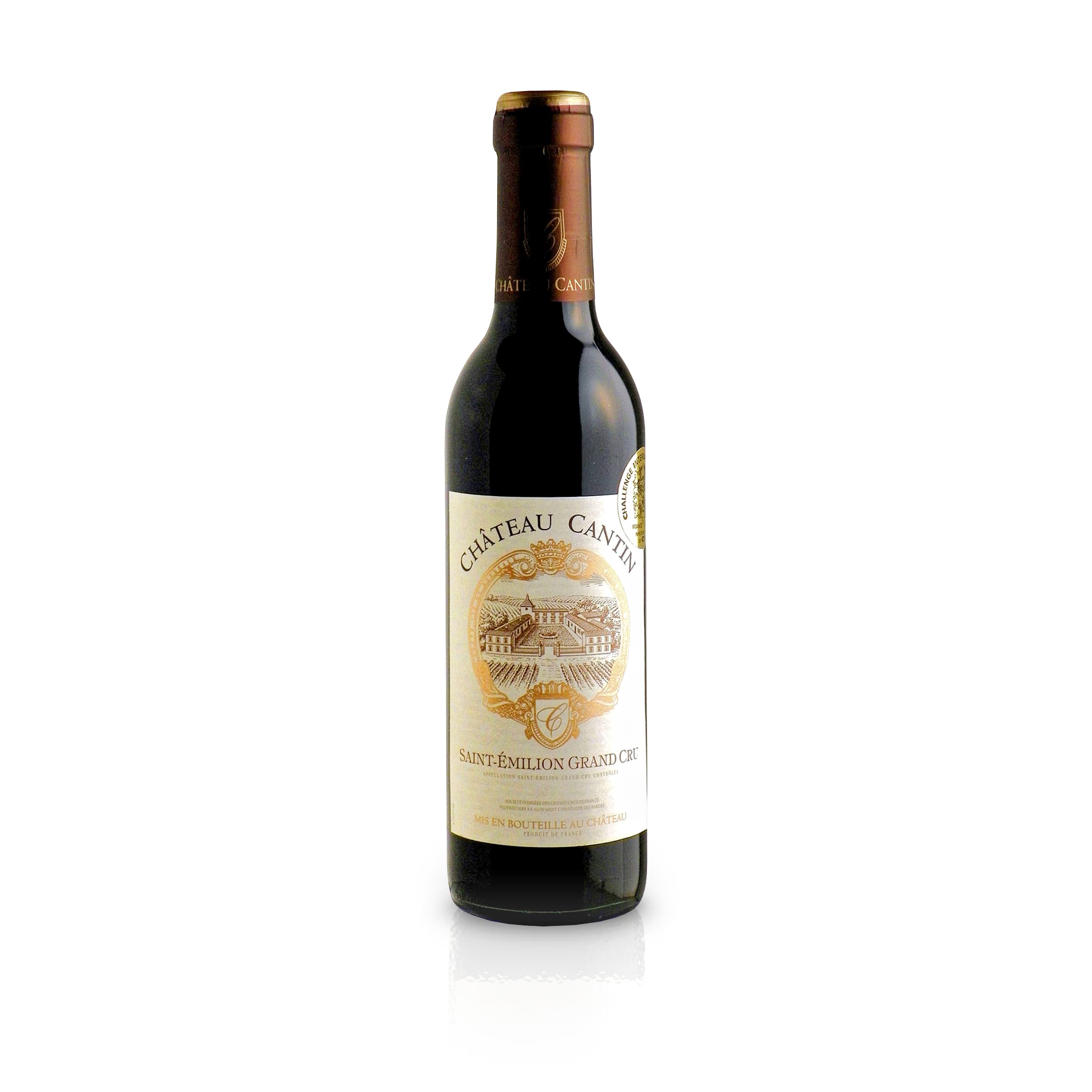 2017 Château Cantin Saint-Emilion Grand Cru AOP Bordeaux - Half bottle 0.375L