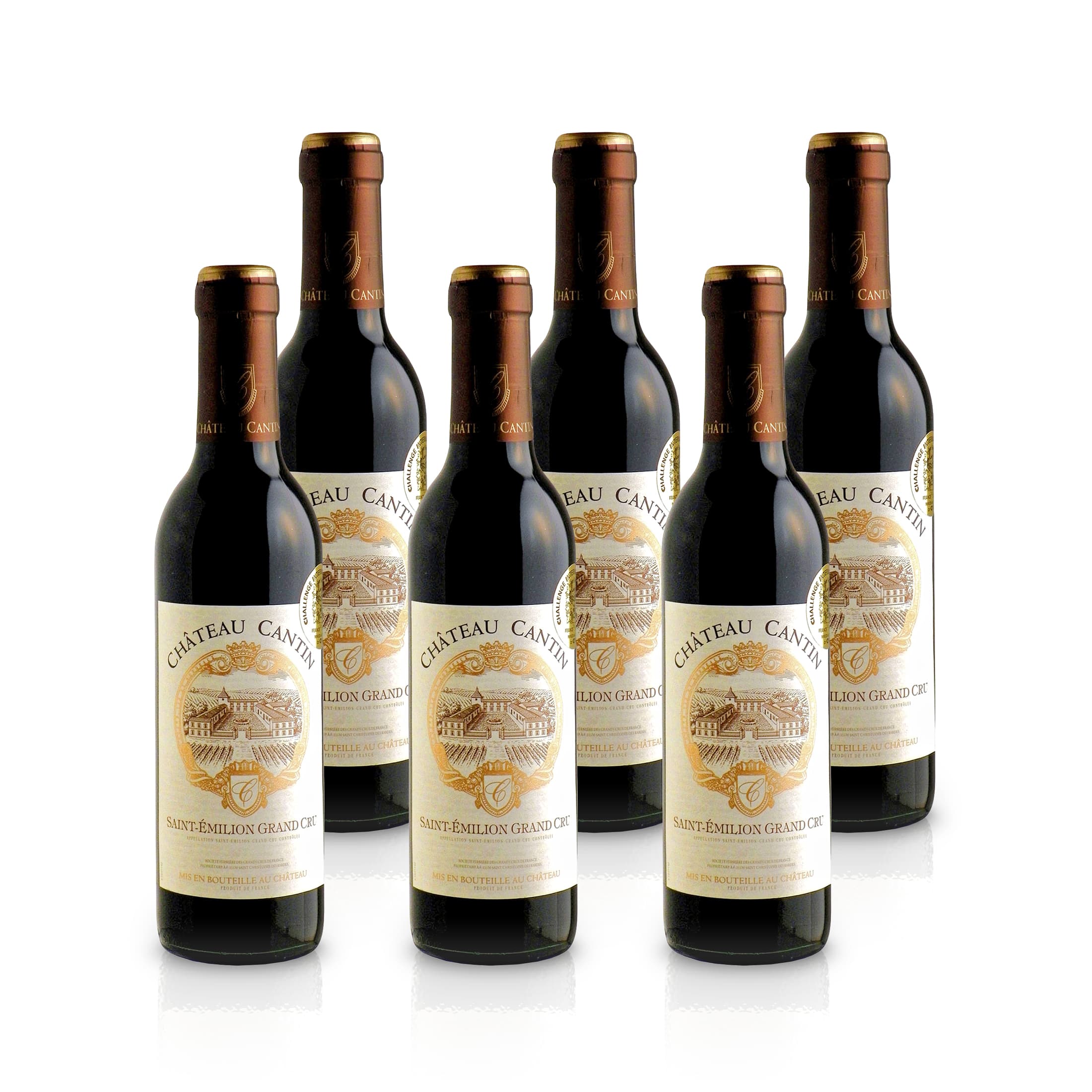 2017 Château Cantin Saint-Emilion Grand Cru AOP Bordeaux - Half bottle 0.375L