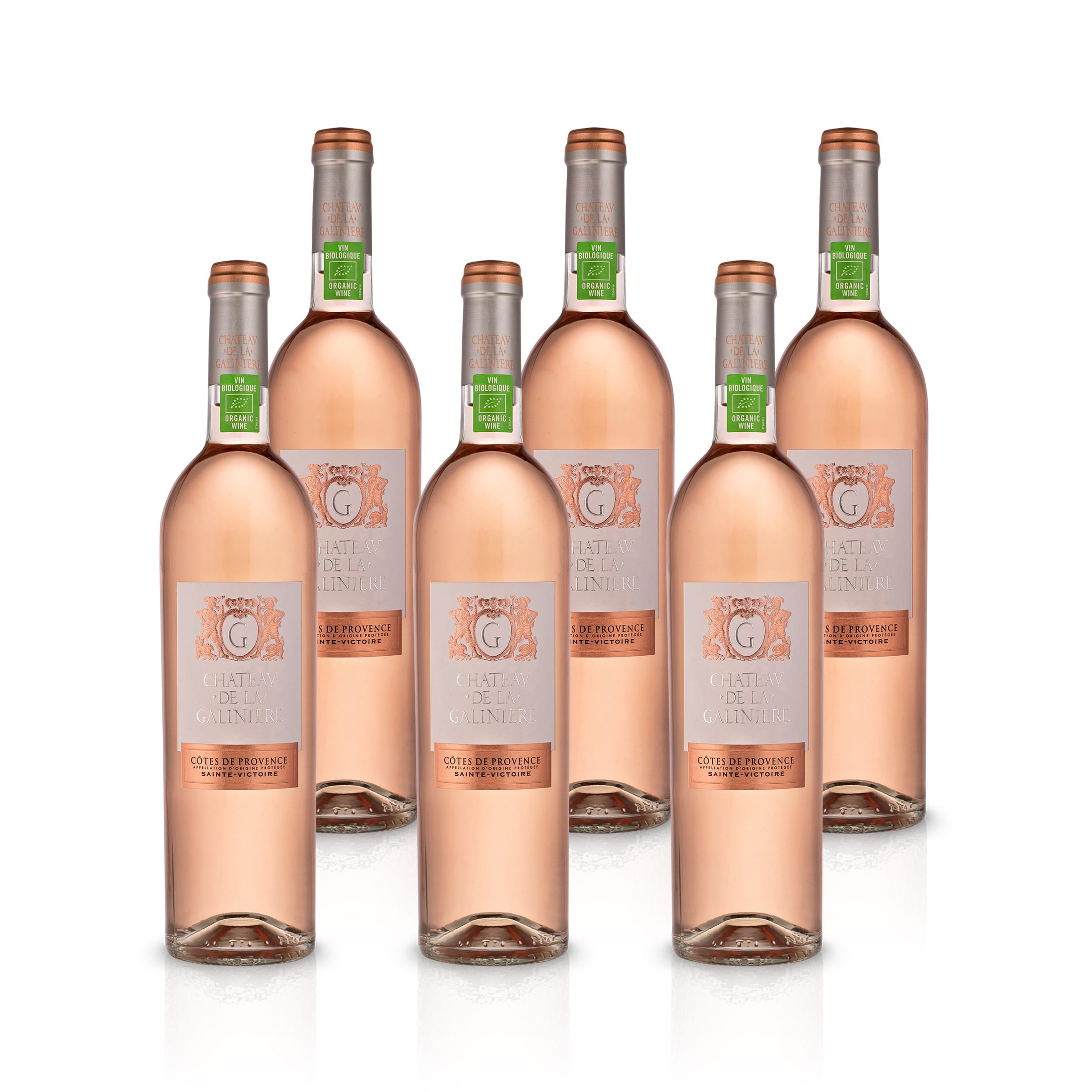 2020 Château de la Galinière Organic Rosé Wine Côtes de Provence Sainte Victoire AOP
