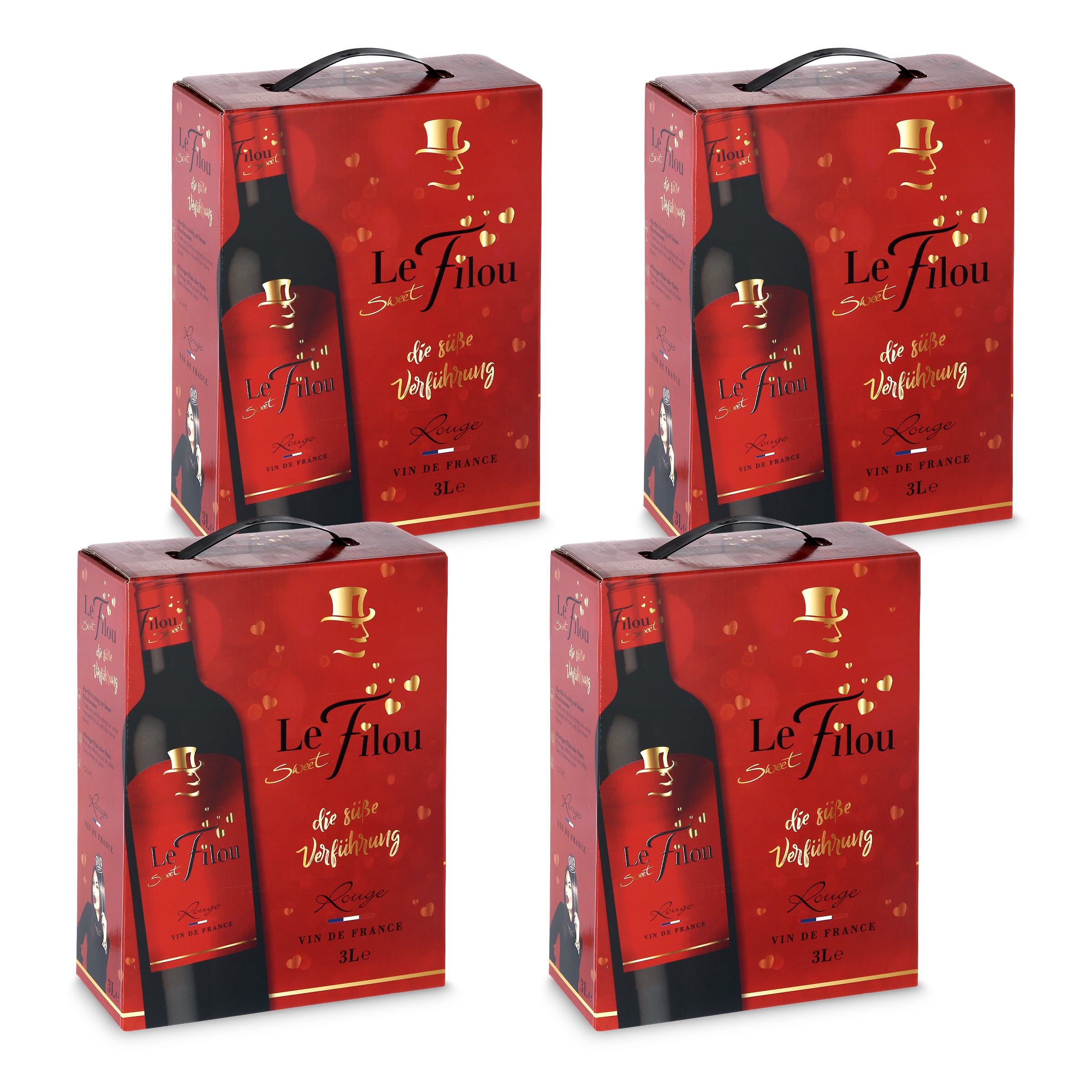 Le Sweet Filou - Bag-in-Box - Rotwein süß 3 L.