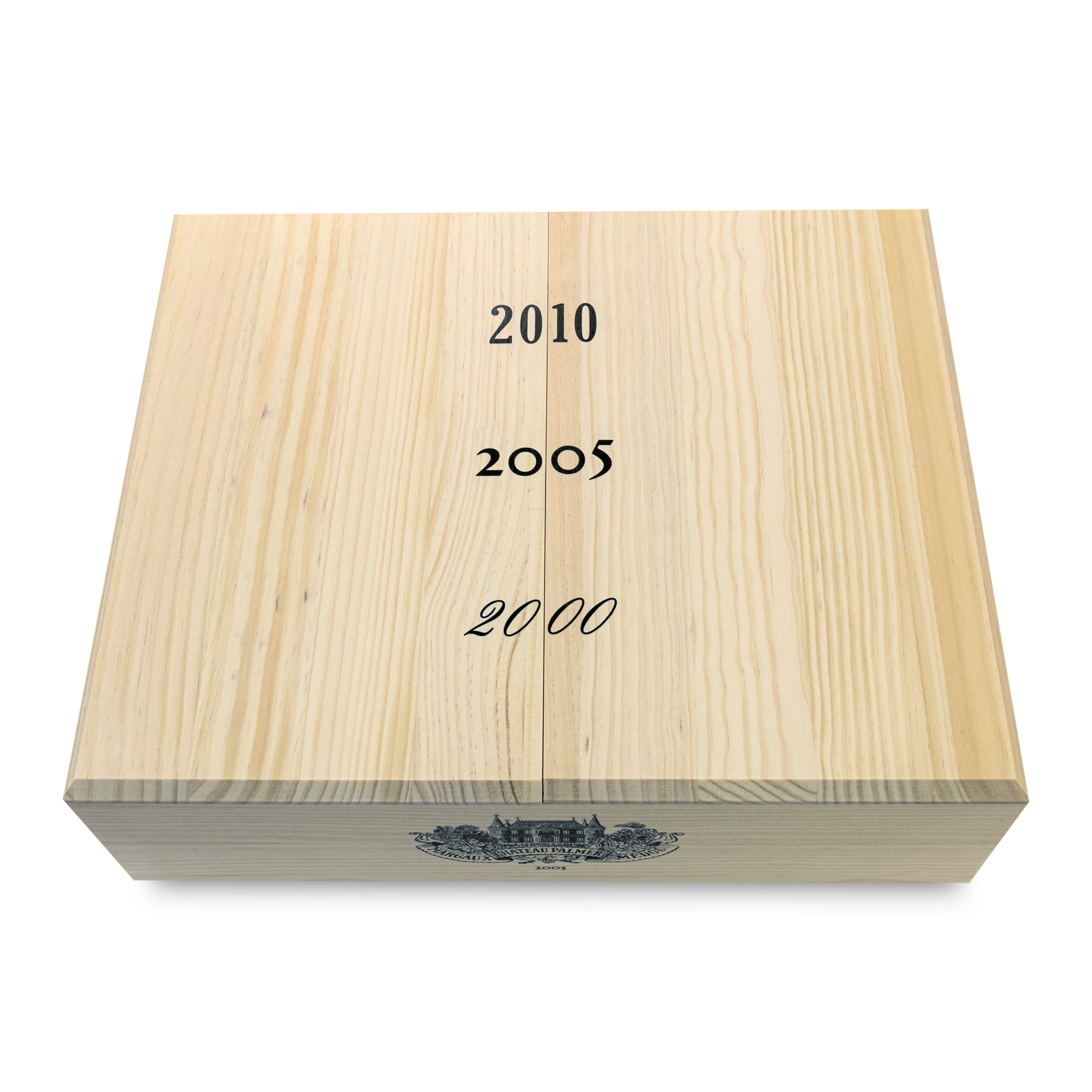 Figeac 2010, Palmer 2005, Leoville Las Cases 2000 Collector's Box - 3 bottles dry red wine (0.75 l) in limited wooden box
