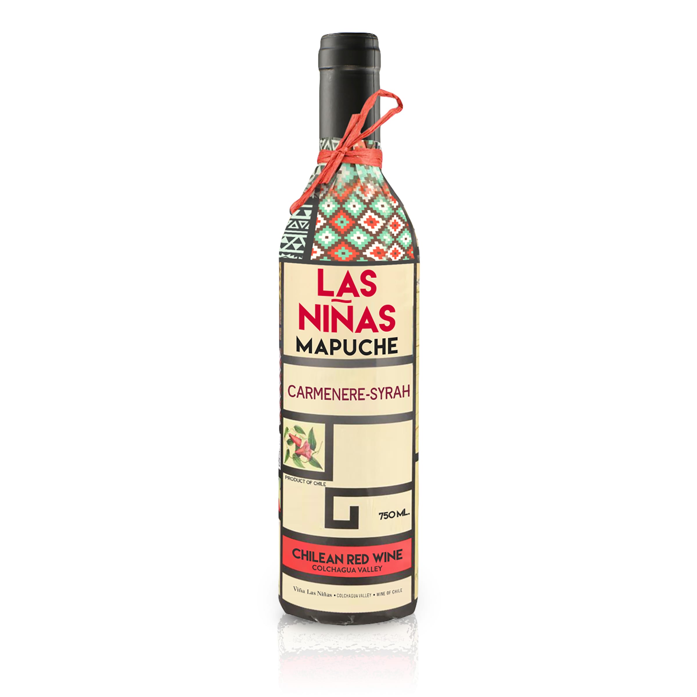 Feinste-Weine Las Niñas MAPUCHE Probierpaket – Rot- und Weißweine aus Chile (6x0,75l)