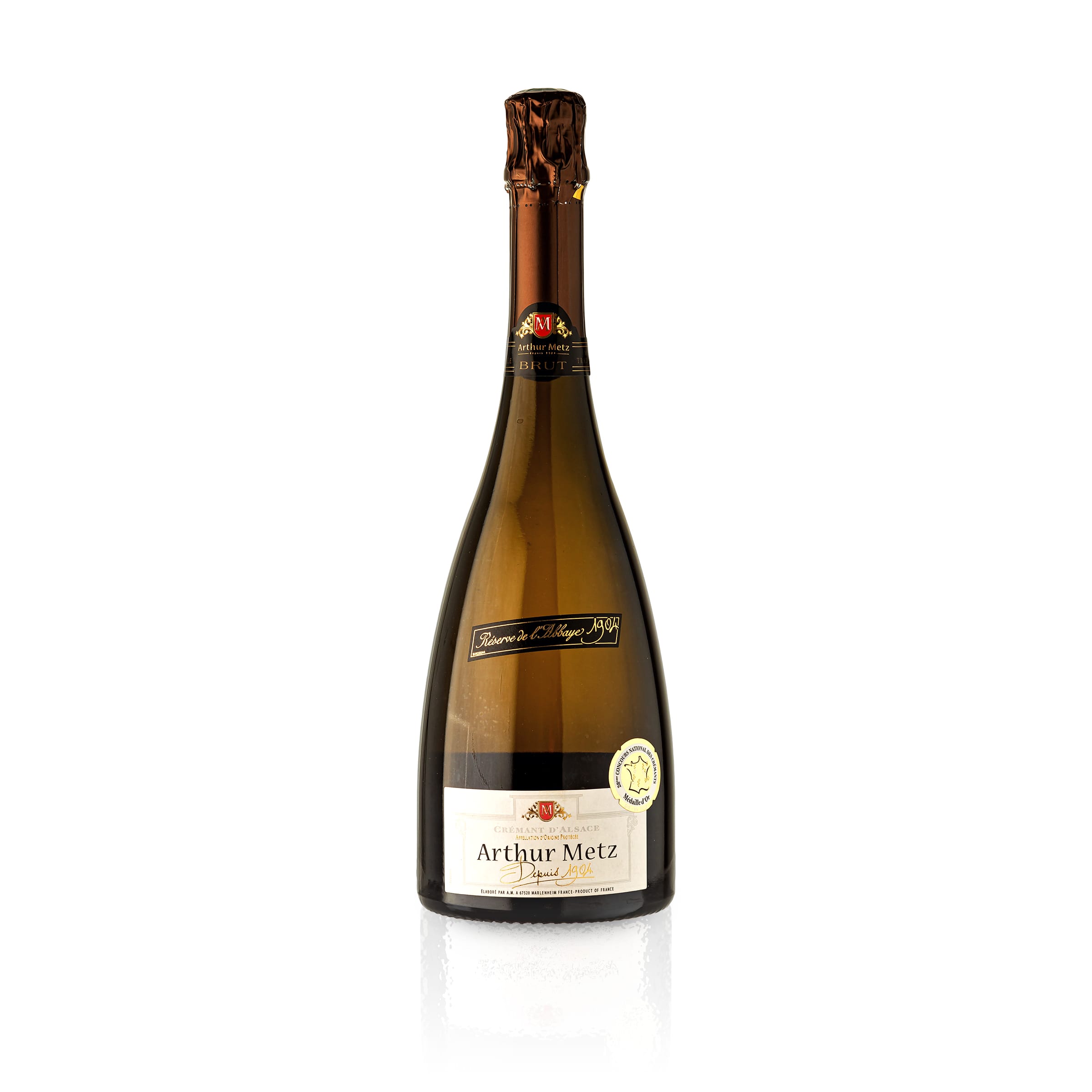 Crémant d' Alsace Réserve de l'Abbaye Since 1904 - Arthur Metz