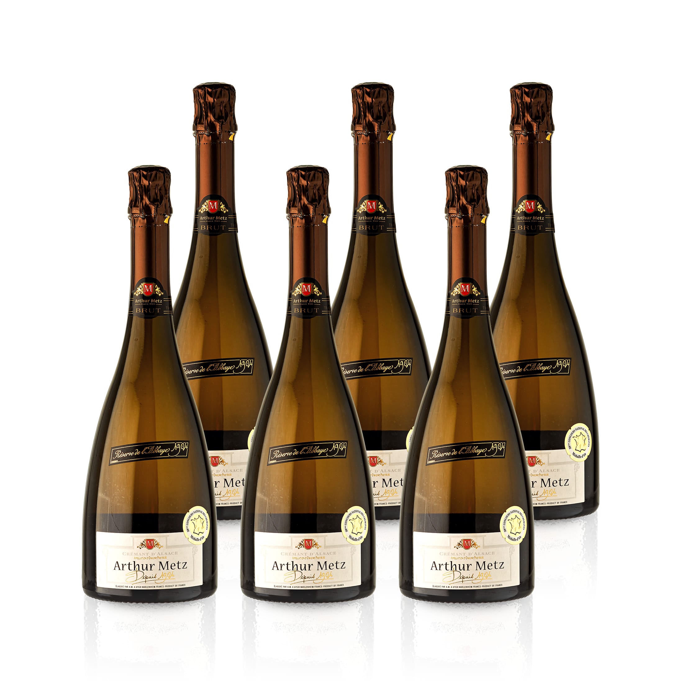 Crémant d' Alsace Réserve de l'Abbaye Since 1904 - Arthur Metz