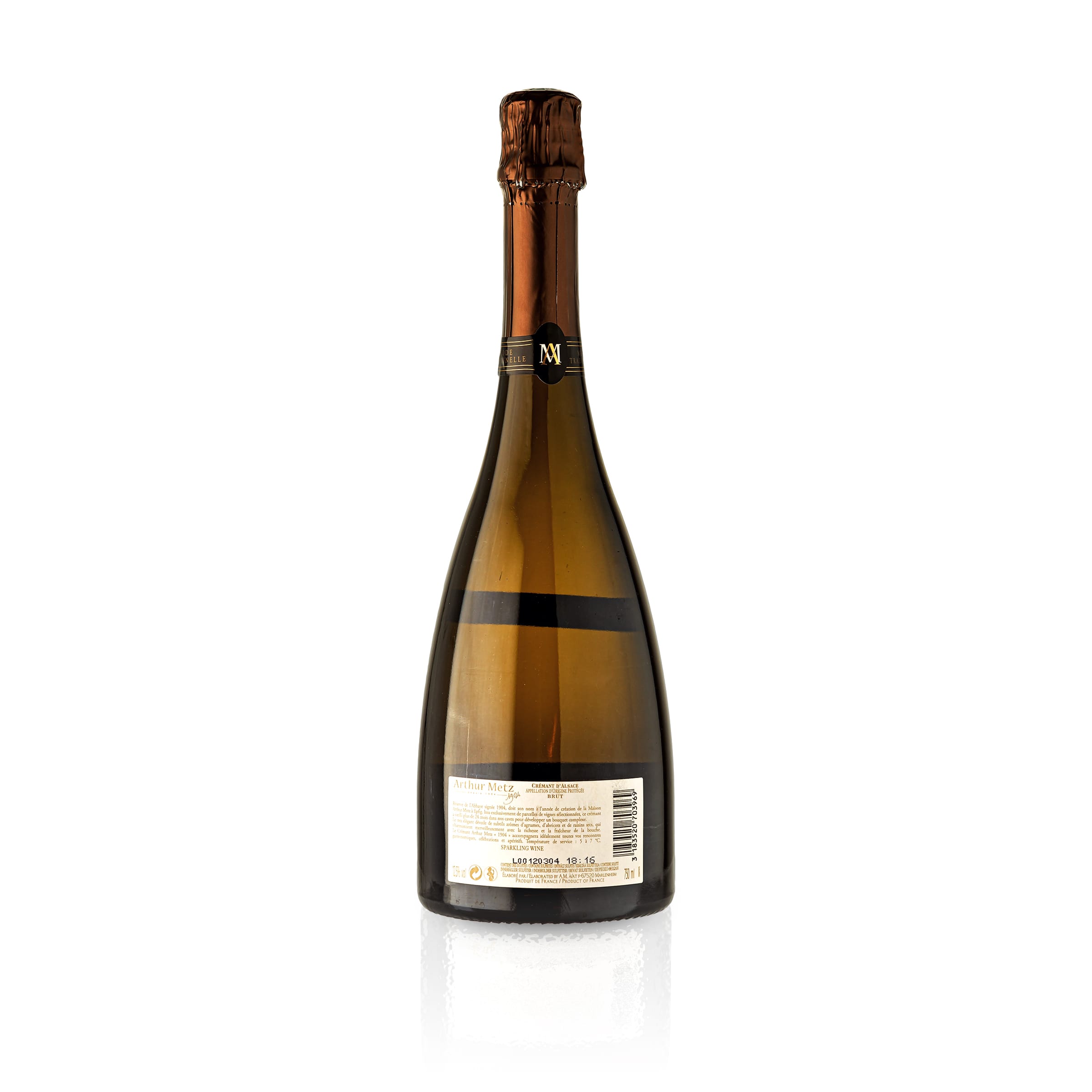 Crémant d' Alsace Réserve de l'Abbaye Since 1904 - Arthur Metz