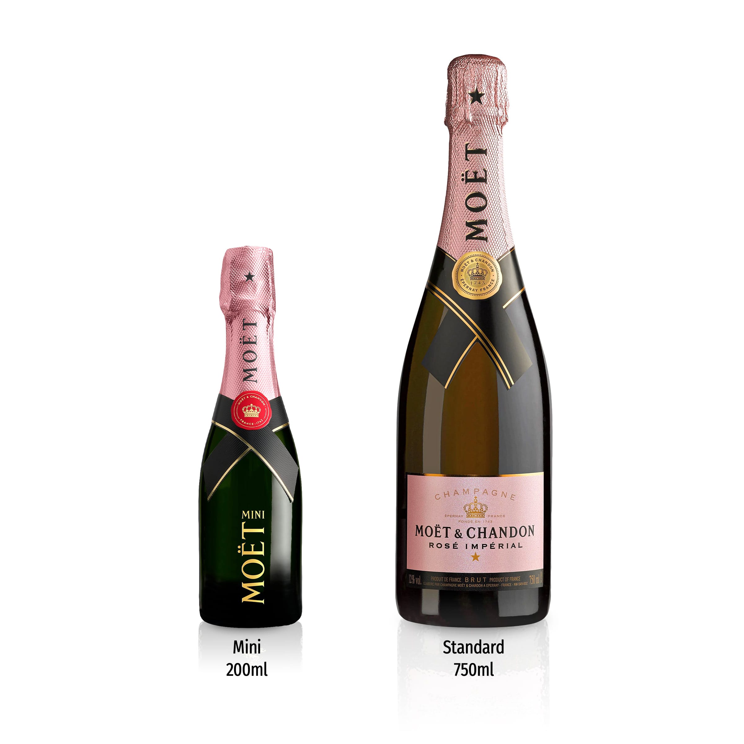 Moët & Chandon Rosé Impérial Mini Champagner 0,20L 12,5% vol