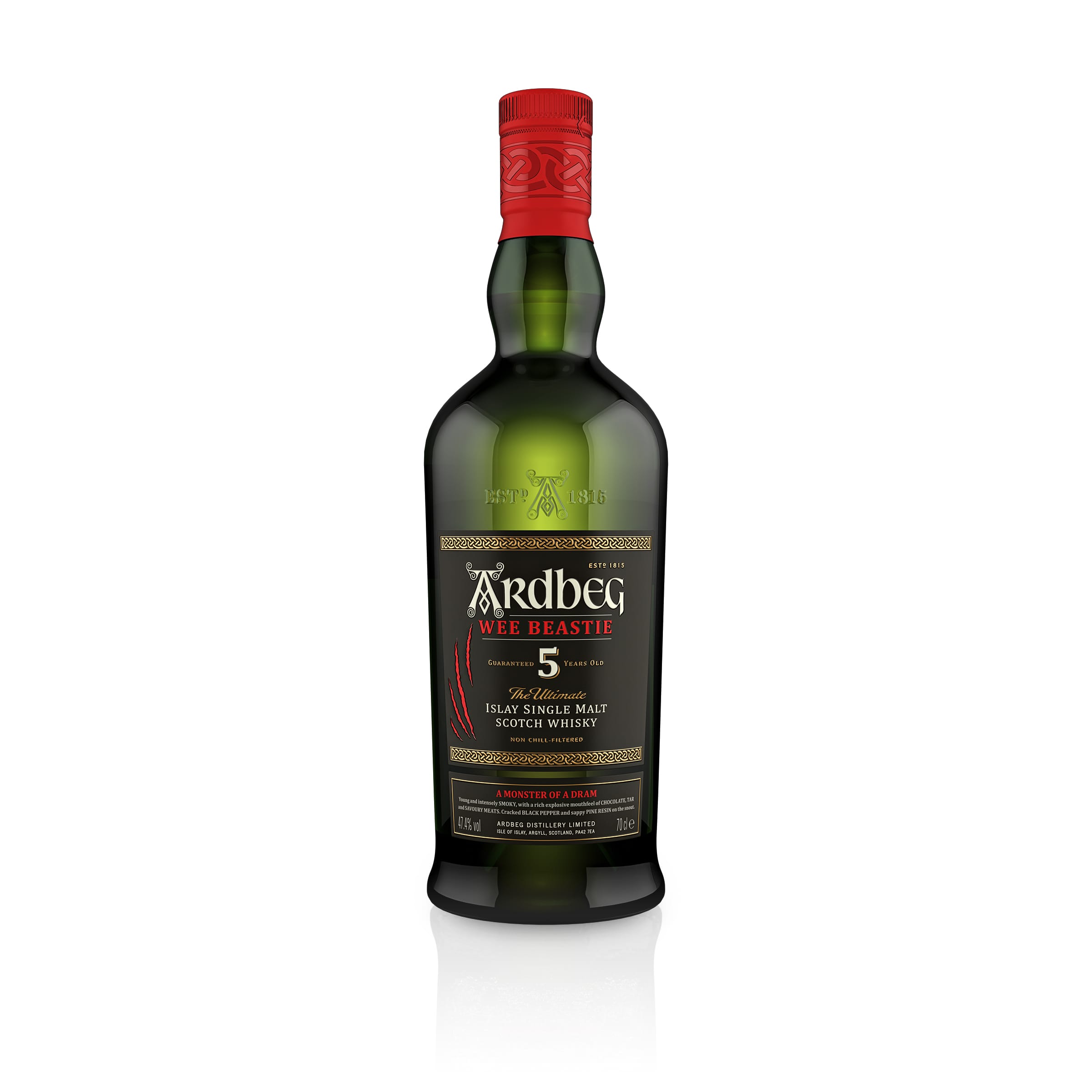 Ardbeg Wee Beastie Whisky – 5 Years Old Islay Single Malt Scotch
