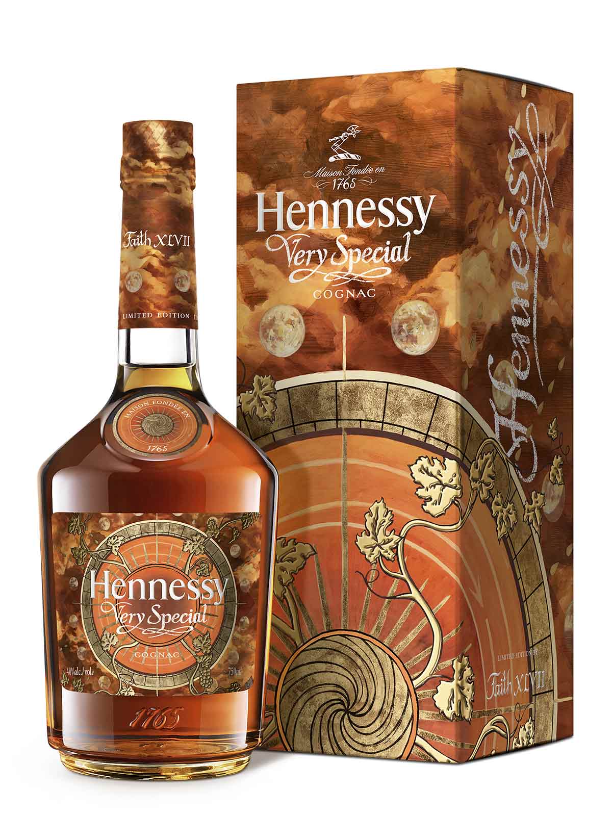 Hennessy V.S. Cognac Special Edition by Faith XLVII in Gift Box 0.7l 40% Vol