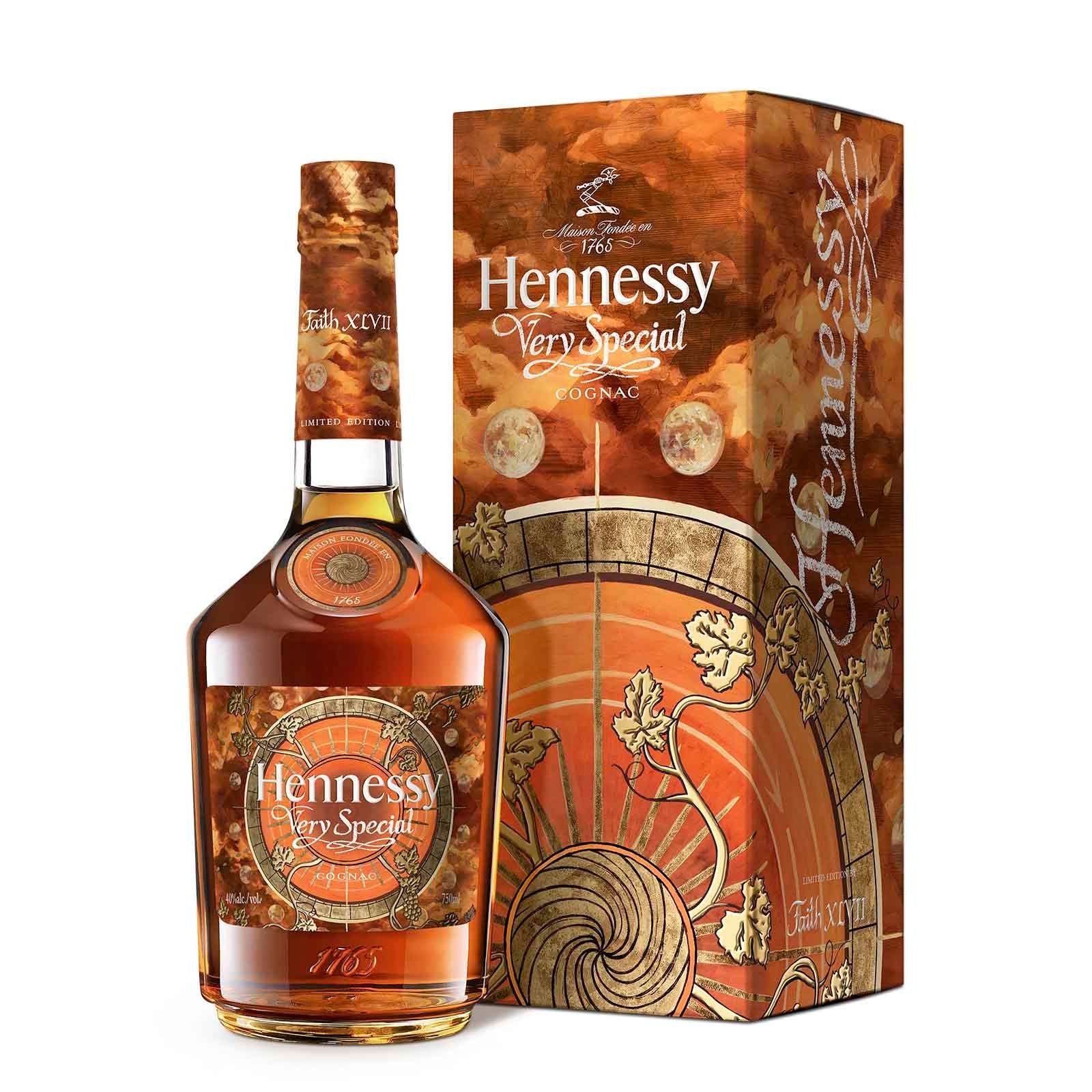 Hennessy V.S. Cognac Special Edition by Faith XLVII in Geschenkverpackung 0,7l 40% Vol