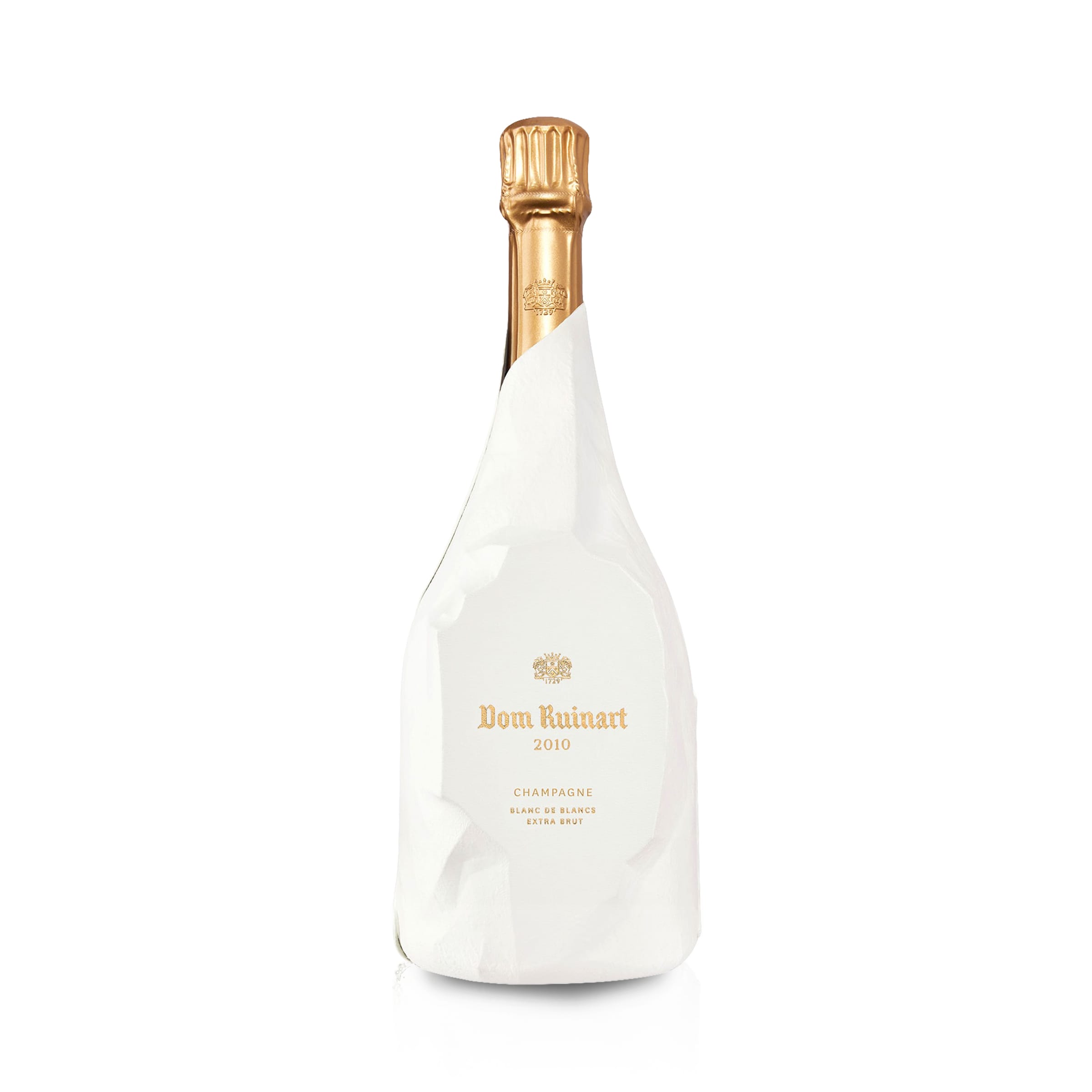 Dom Ruinart Blanc de Blancs 2010 Champagne (0.75 L) with gift box