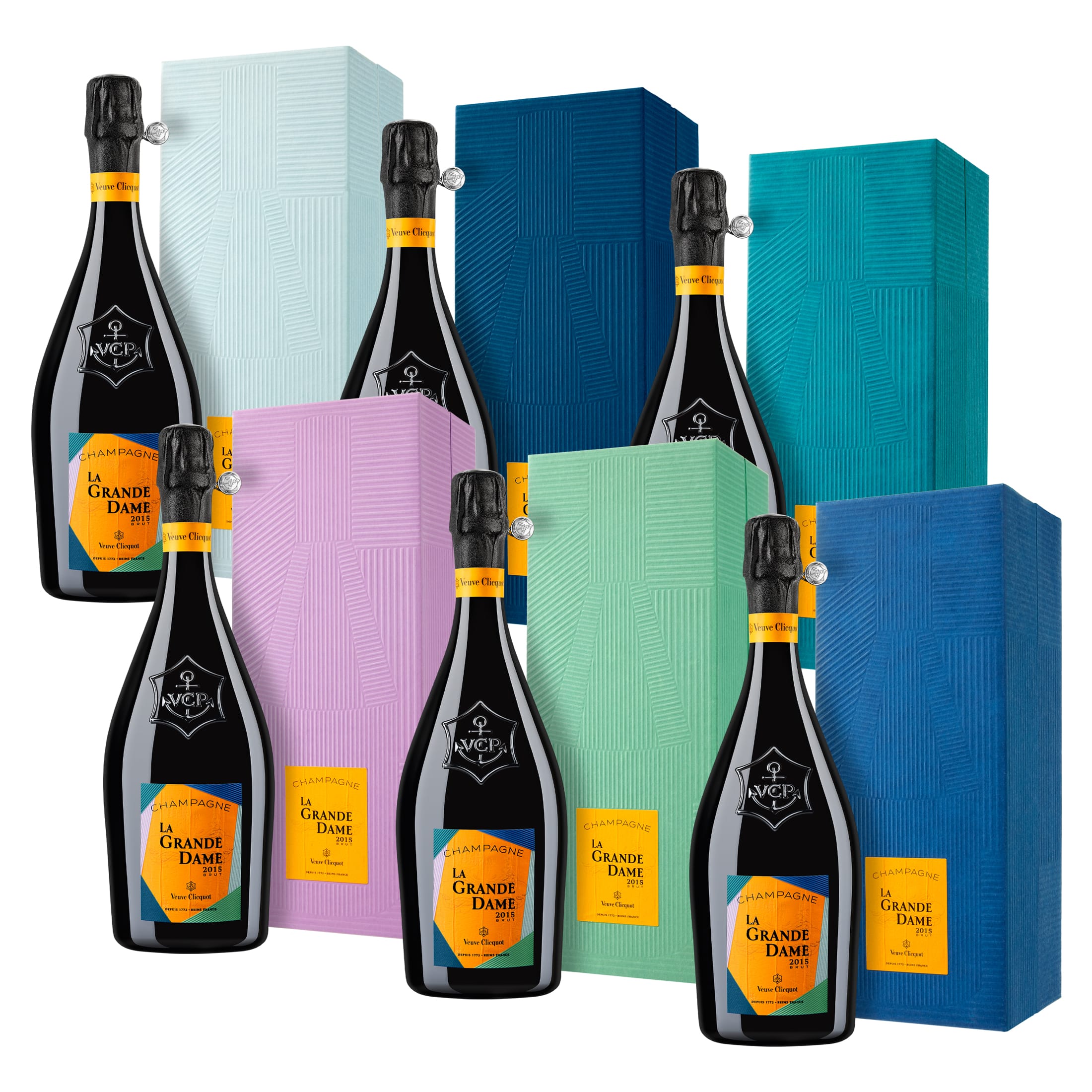 Champagne Veuve Clicquot La Grande Dame 2015 Brut - KOLLEKTION PAOLA PARONETTO