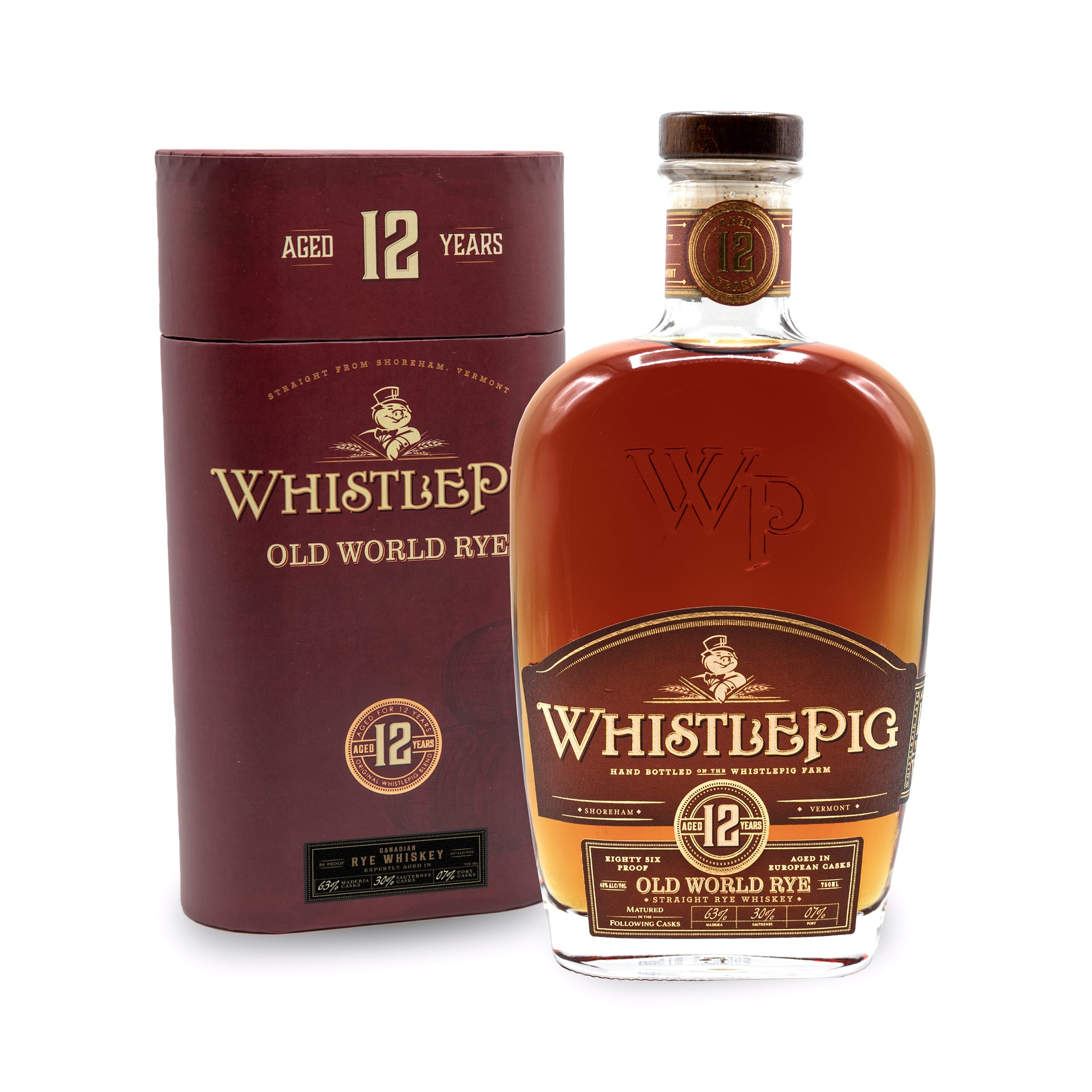WhistlePig 12 Year - Old World Cask Finish