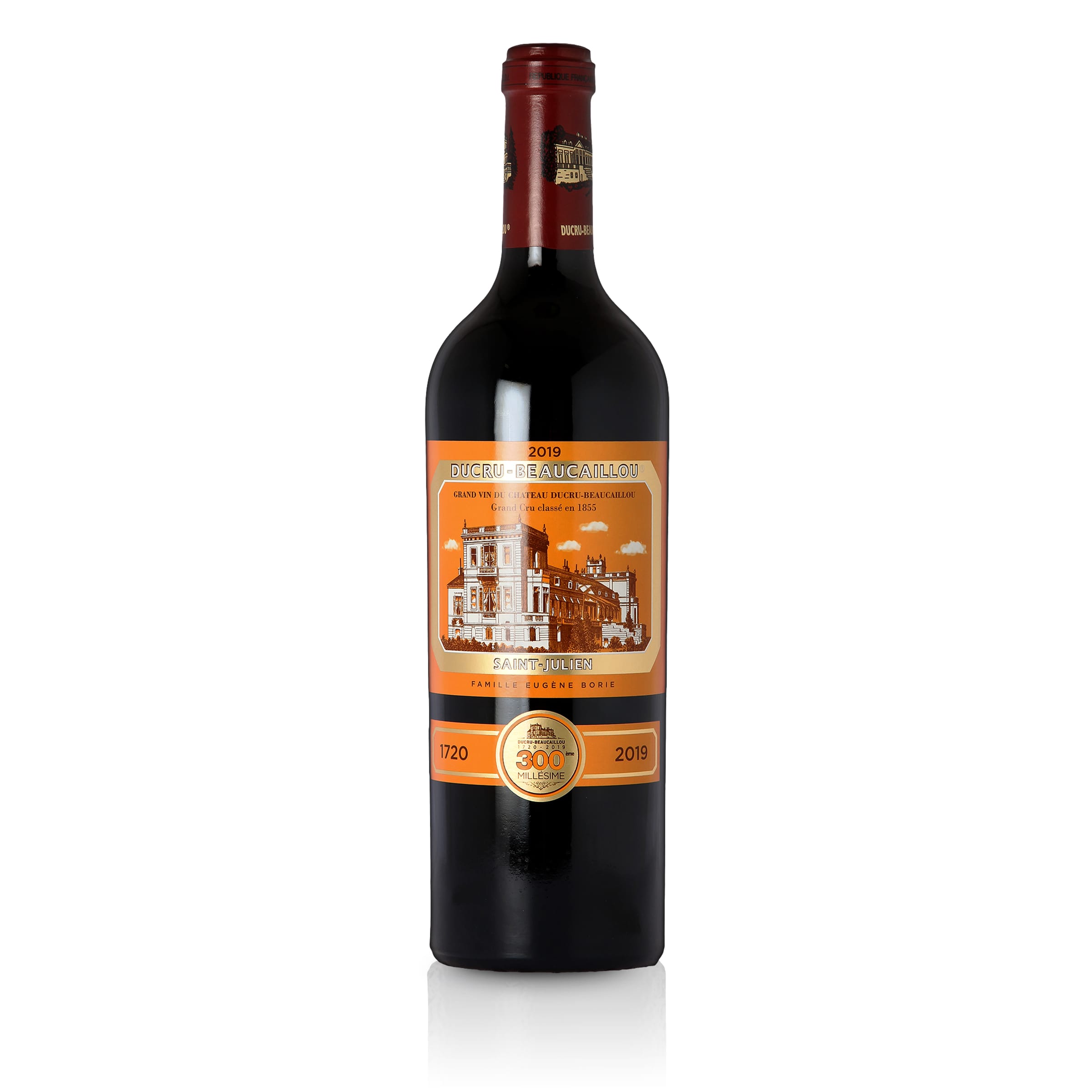 2019 Château Ducru-Beaucaillou, St Julien Grand Cru (0,75 l), Rotwein trocken