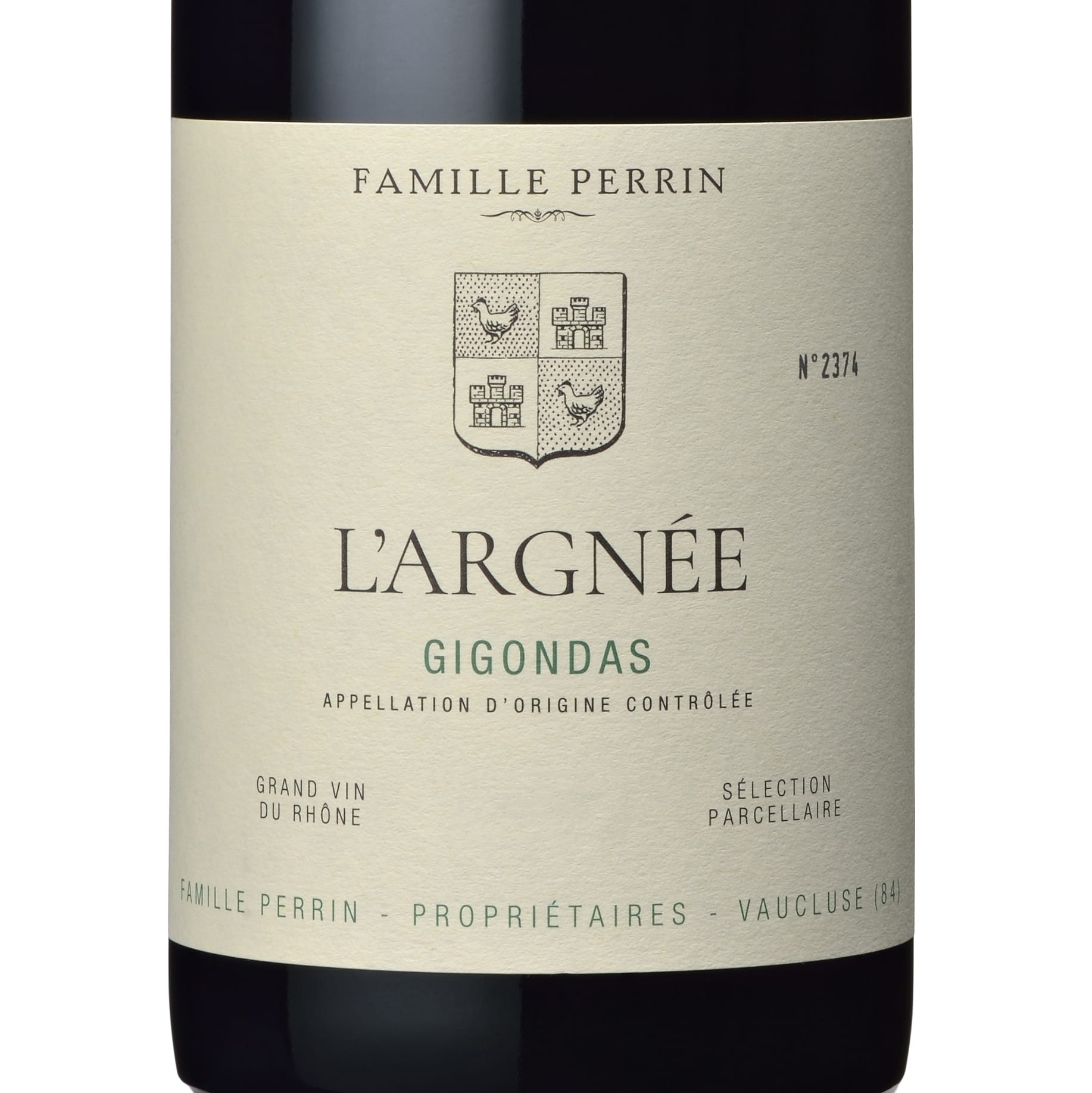 2017 Famille Perrin Gigondas L'Argnee Vieilles Vignes - France