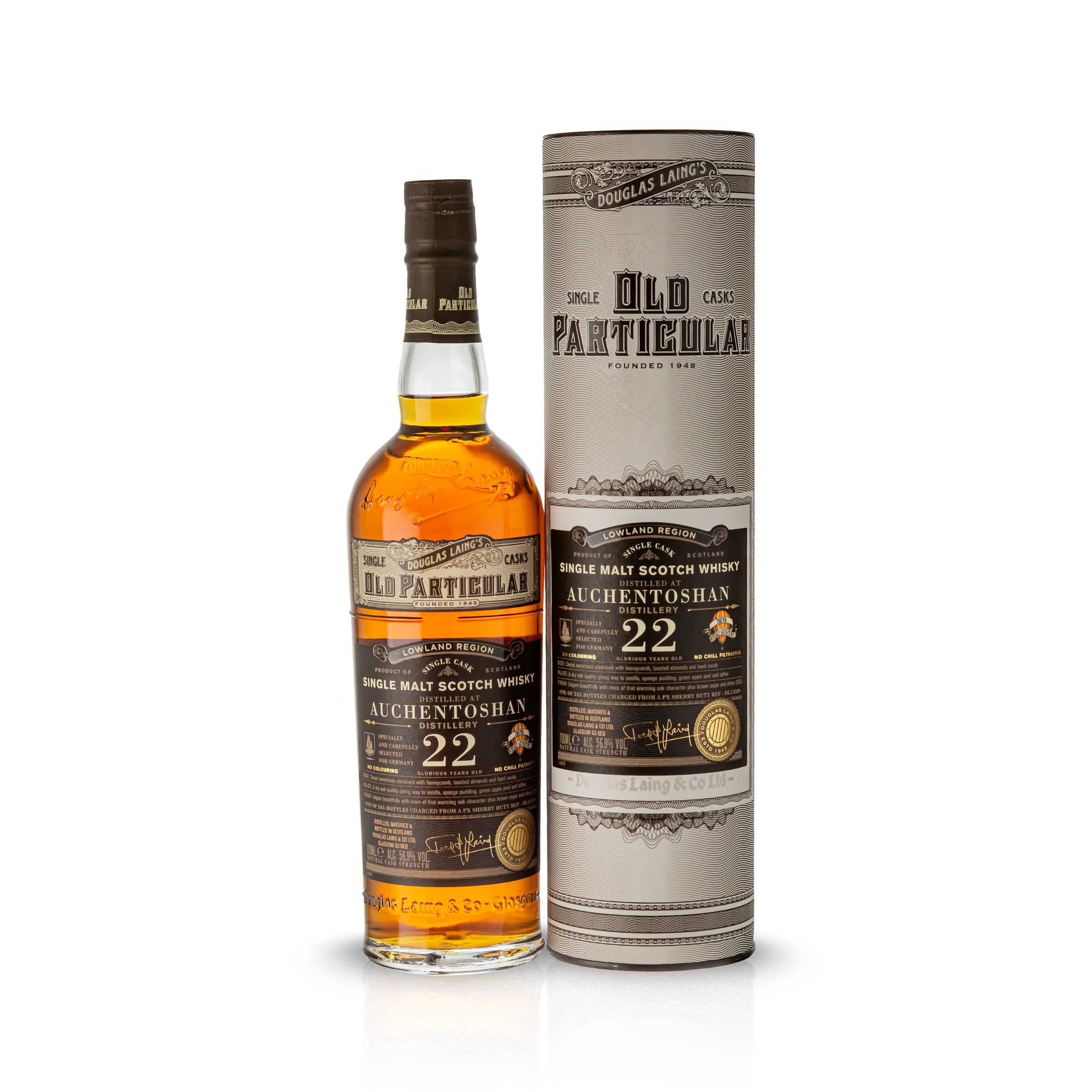 Auchentoshan PX 22 Jahre Old OLD PARTICULAR Cask DL 13389